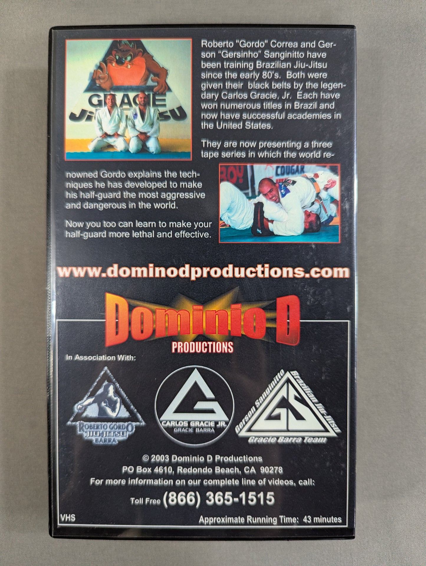 ★Dominio D★ HALF-GUARD PASSES Tape 1