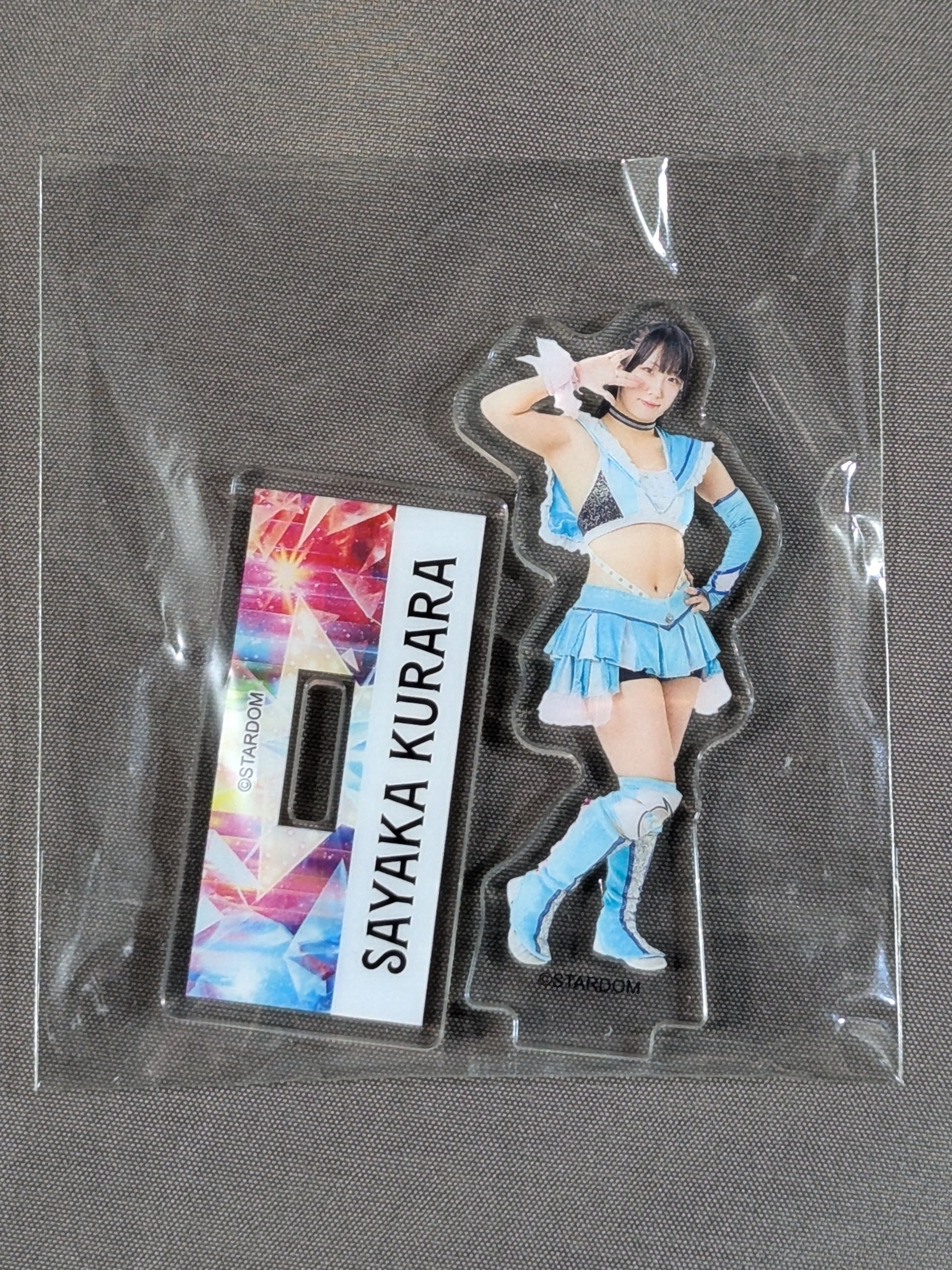 玖麗さやか ミニアクリルスタンド② WORLD WONDER RING STARDOMくじ