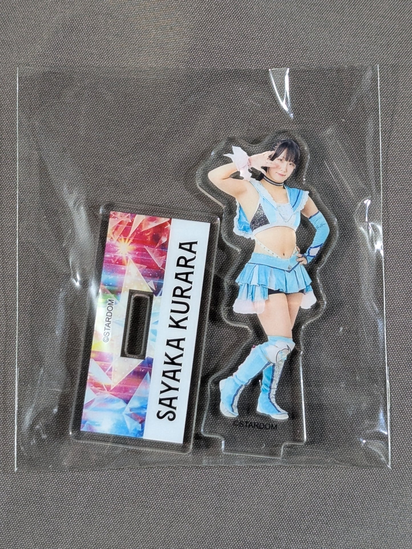SAYAKA KURARA Mini Acrylic Stand (2) WORLD WONDER RING STARDOM Lottery (2025/PART2)