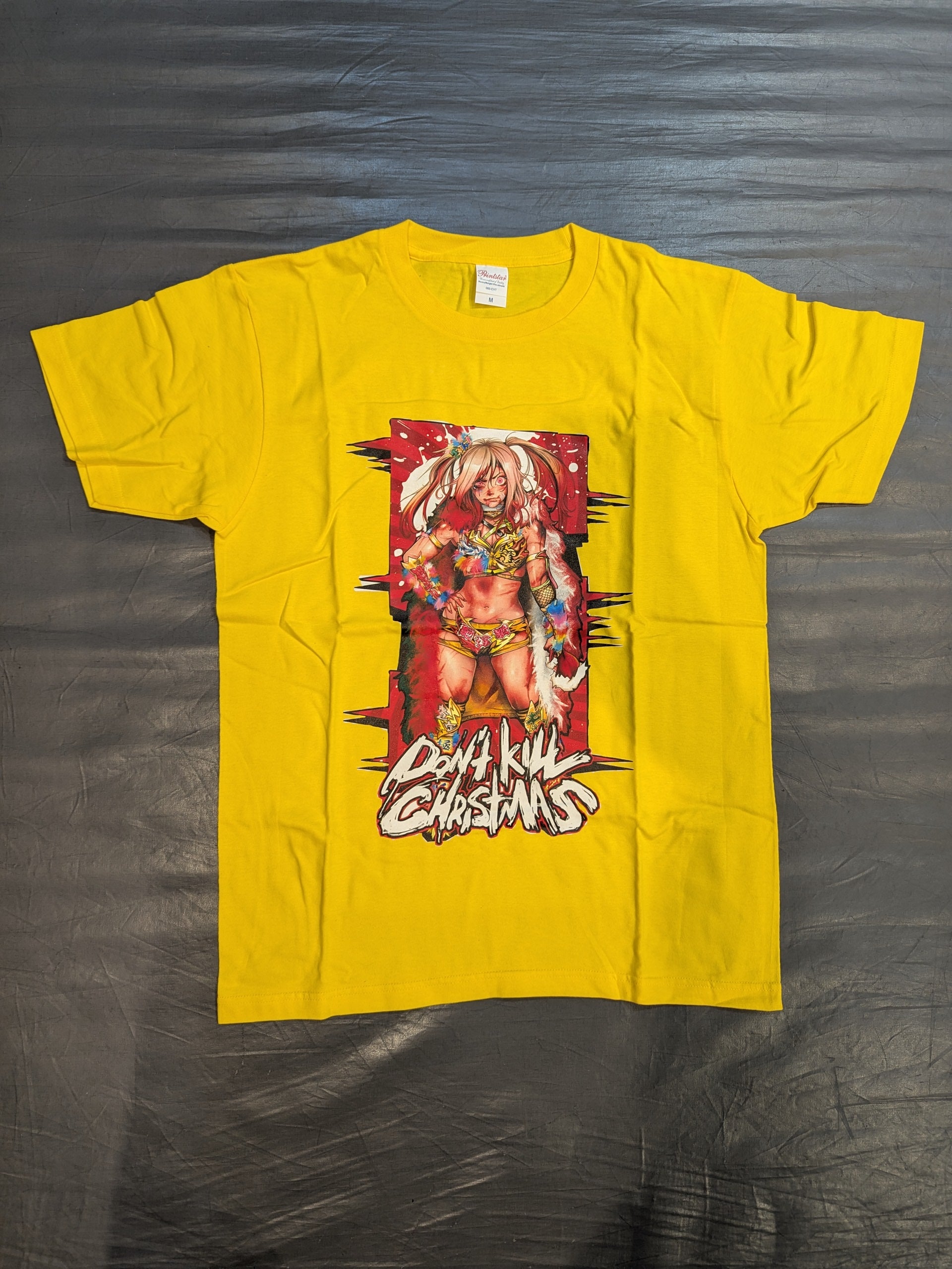 ウナギ・サヤカ「Don't Kill Christmas」Tシャツ(イエロー) – 闘道館