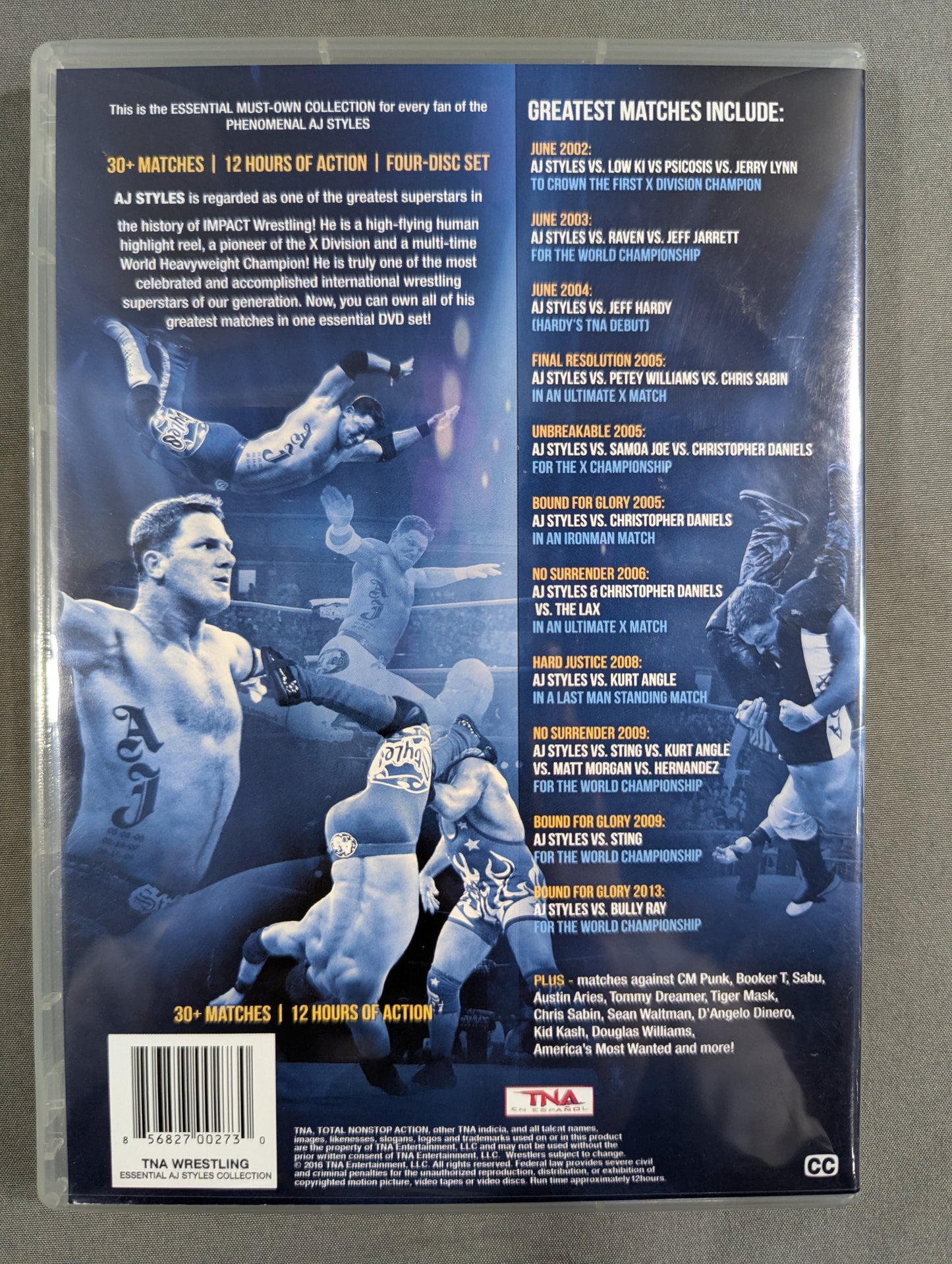 TNA THE ESSENTIAL AJ STYLES COLLECTION