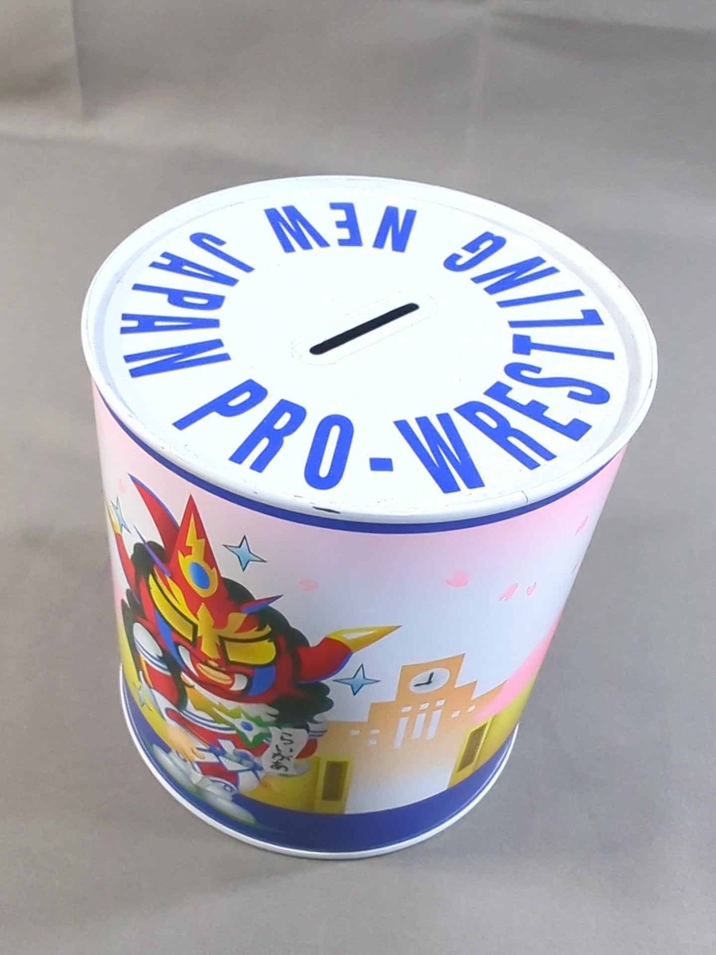 New Japan Pro Wrestling Illustration Piggy Bank