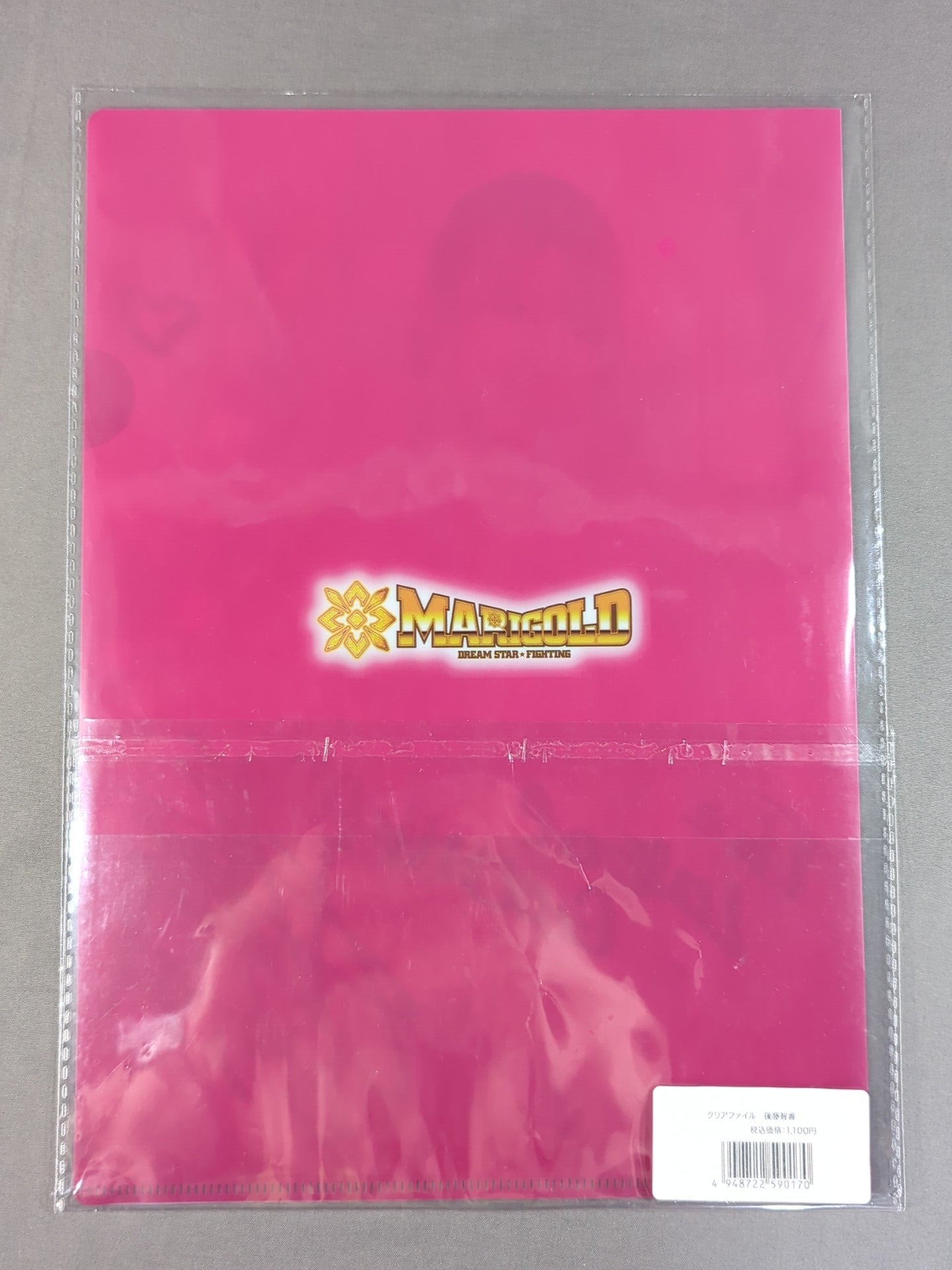【hand signed autograph】 Chika Goto Marigold SHOP IN SHOP limited plastic file folder