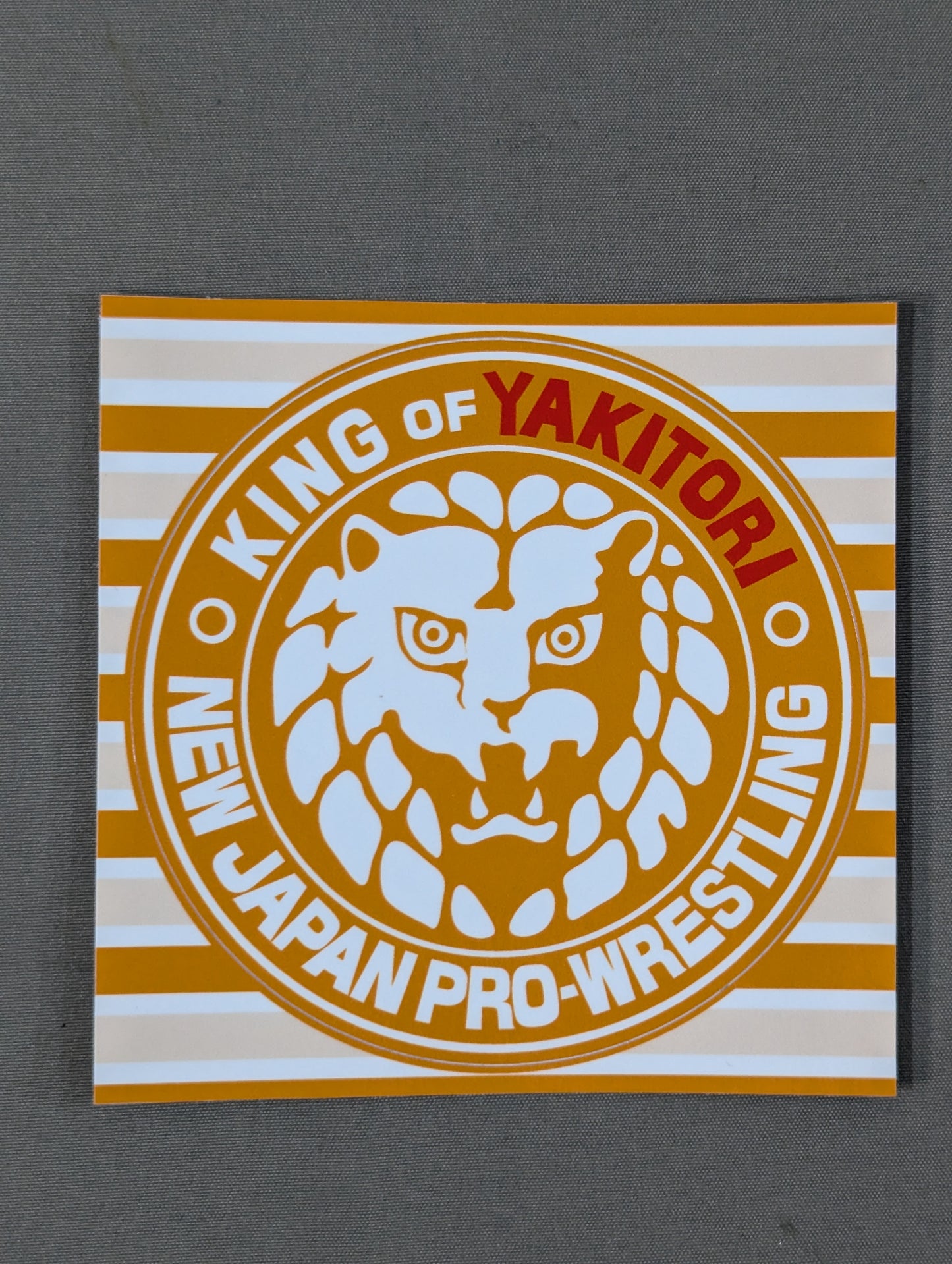Lion Mark "YAKITORI" sticker