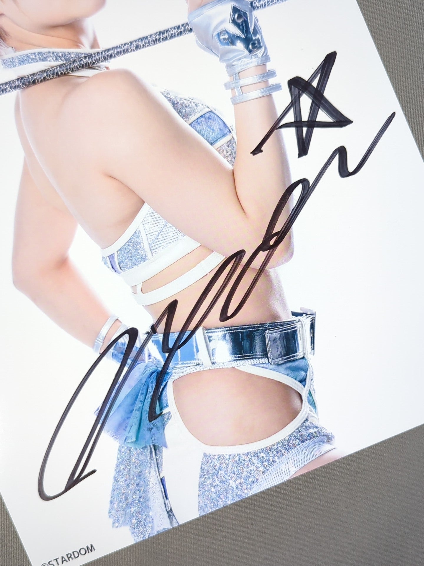 NATSUPOI hand signed autograph Starda Mu Pro-Photo (S-7)