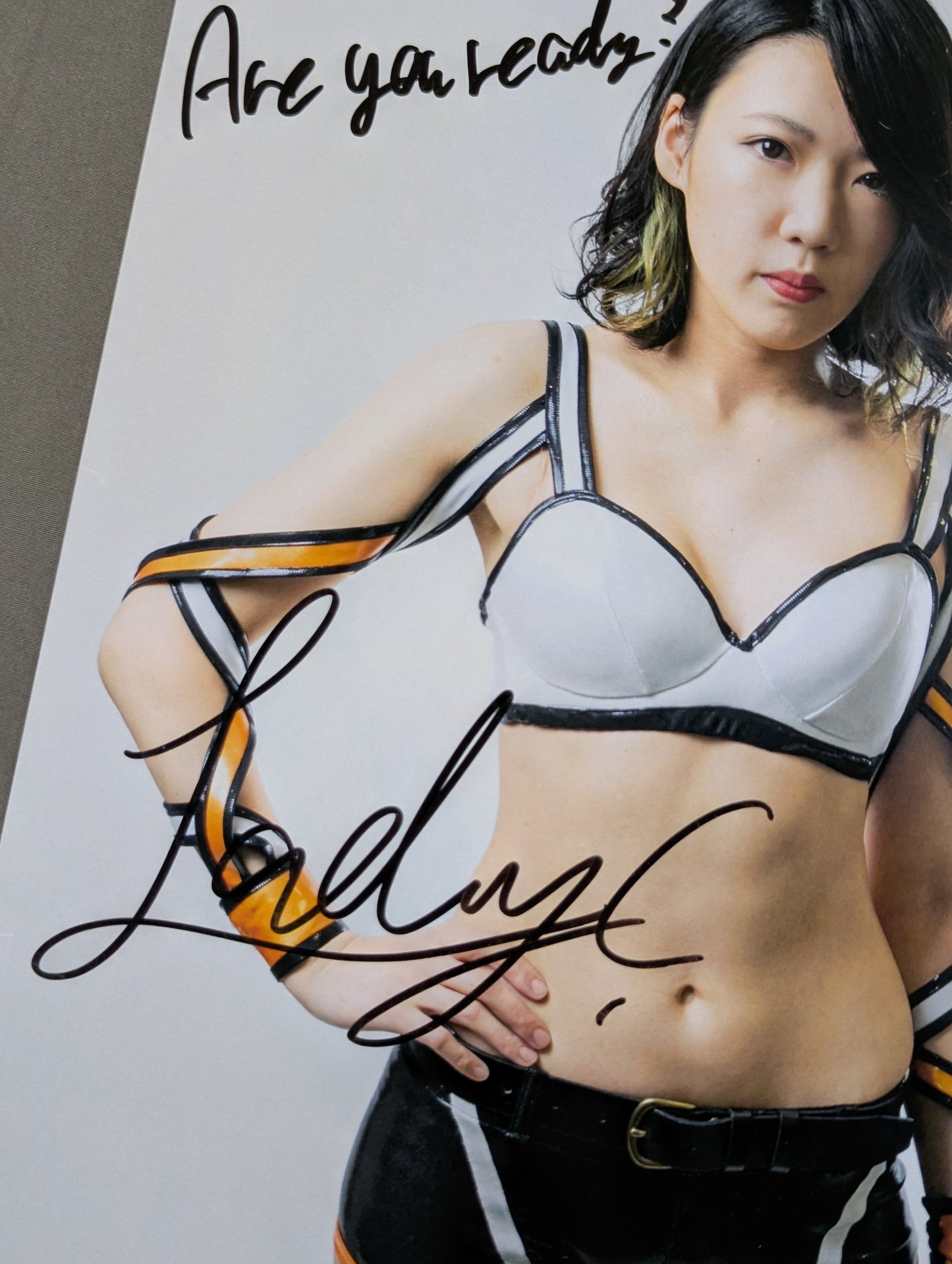Lady C hand signed autograph Starda Mu Pro-Photo (G-6)