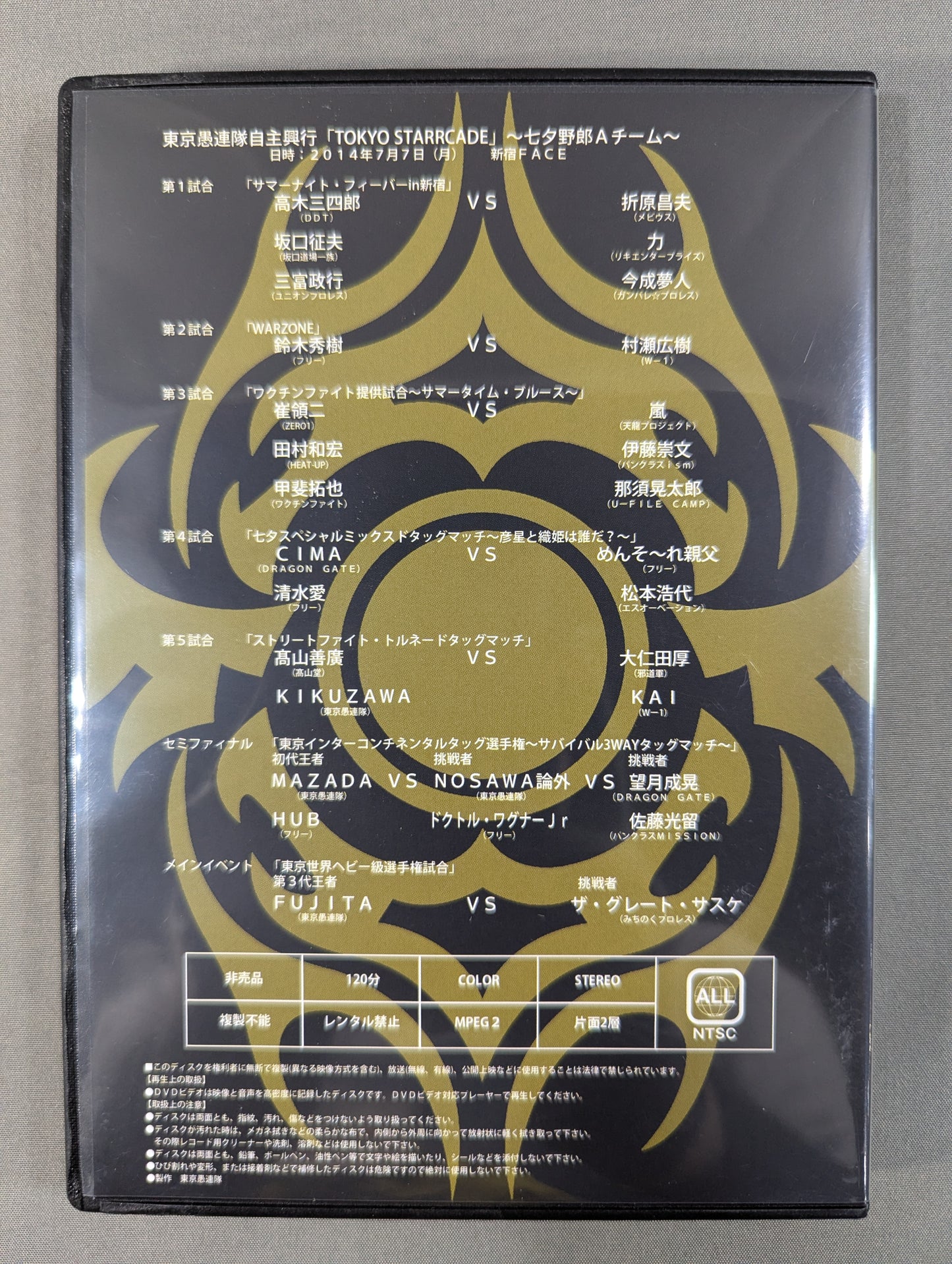 Tokyo Gurentai independent box office "TOKYO STARRCADE" ~Tanabata Yaro A Team~