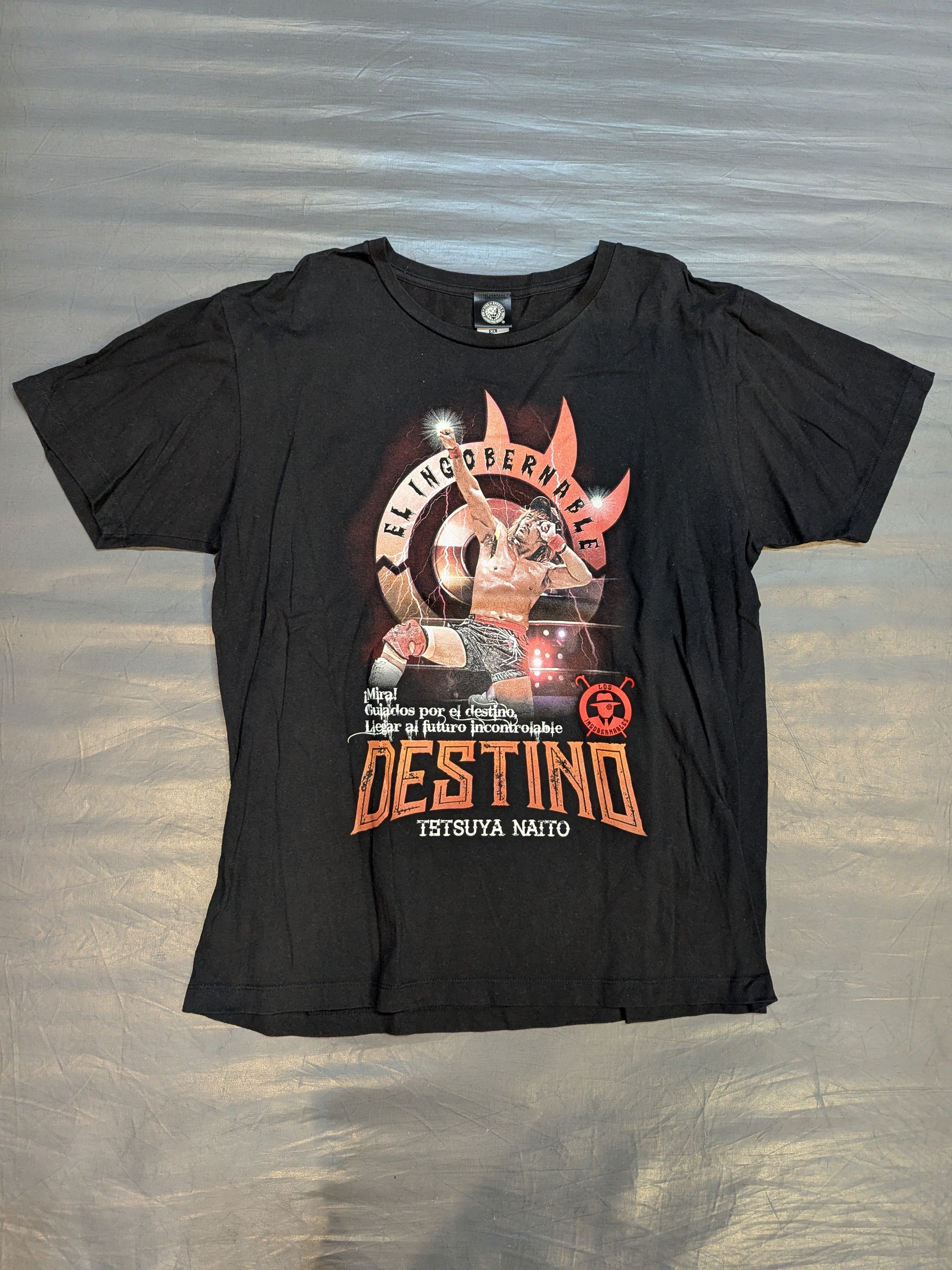 内藤哲也 ピクチャーTシャツ(DESTINO 2021) – 闘道館