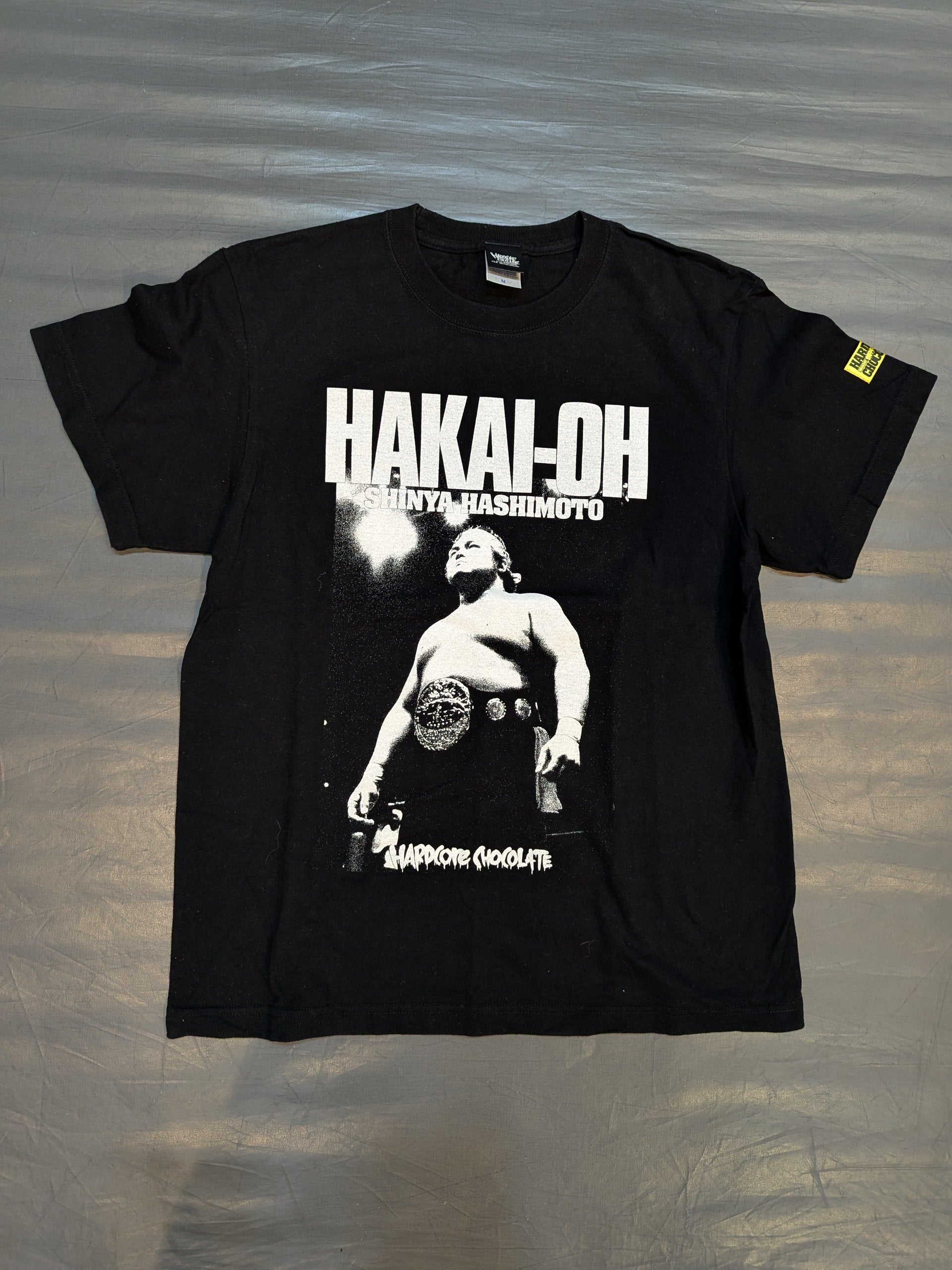橋本真也 破壊王(闘魂ブラック) Tシャツ – 闘道館
