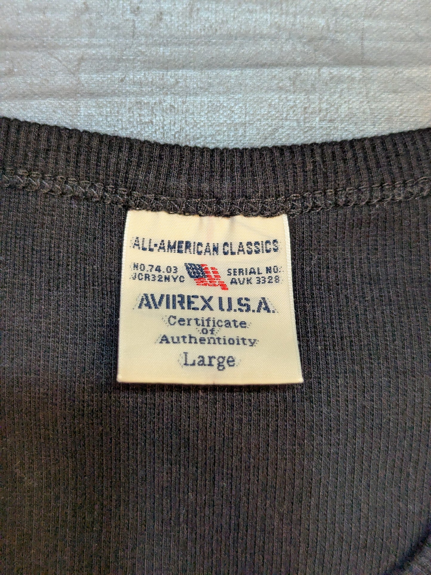 BULLET CLUB× AVIREX V-Neck T-Shirt