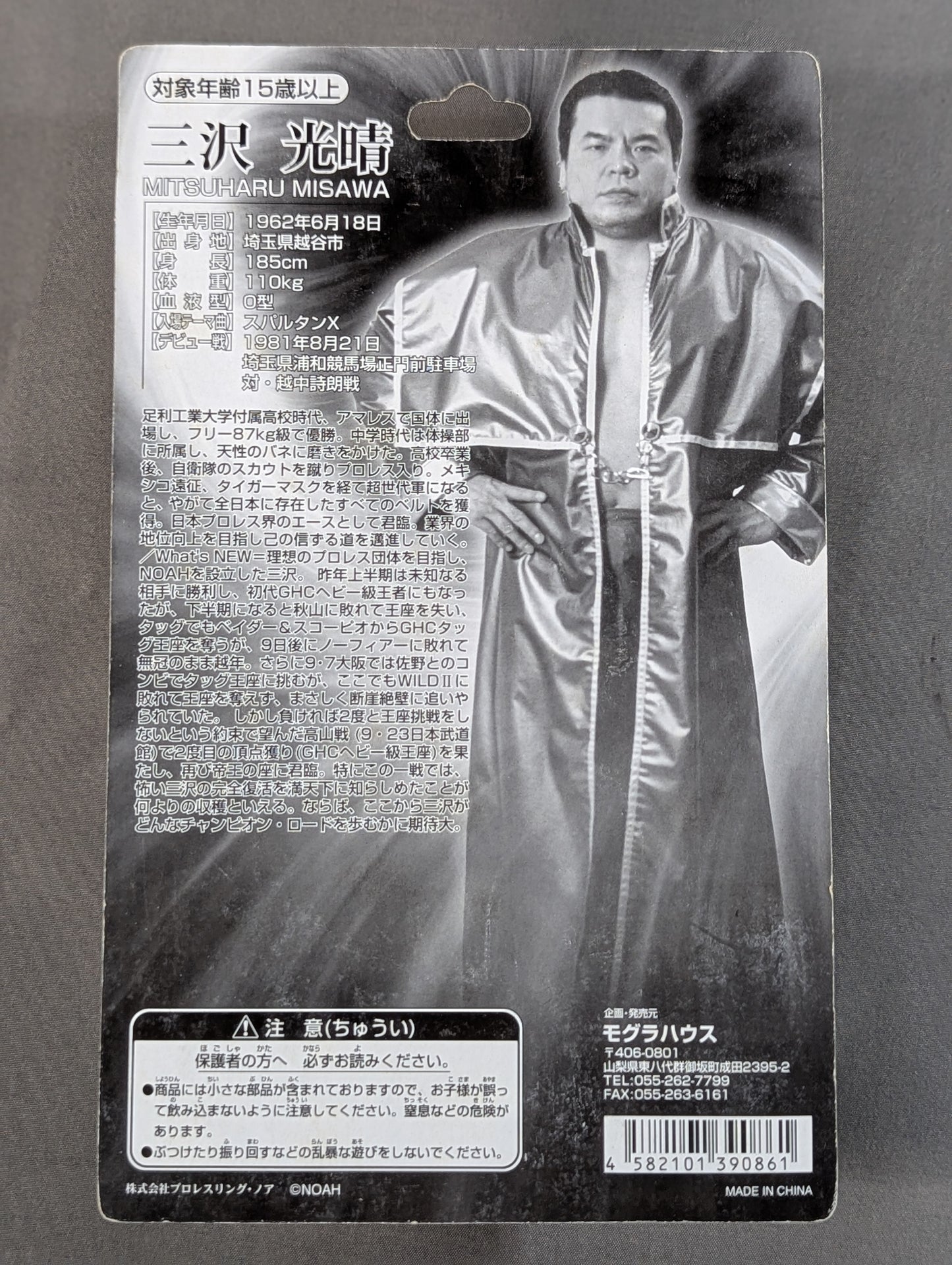 三沢光晴(緑ガウン・GHCベルト)