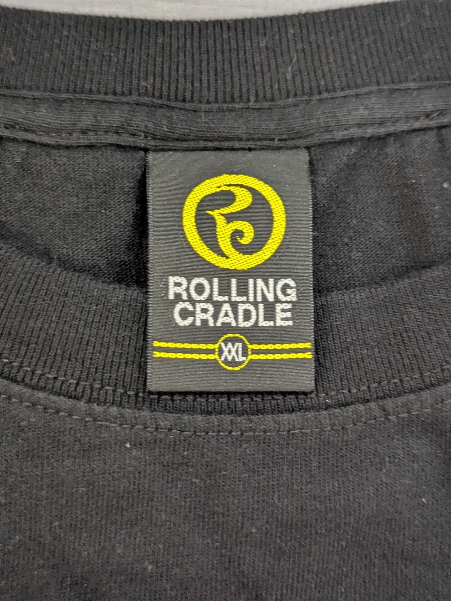 エル・デスペラード×ROLLING CRADLE「RED MASK」Tシャツ②(ブラック)