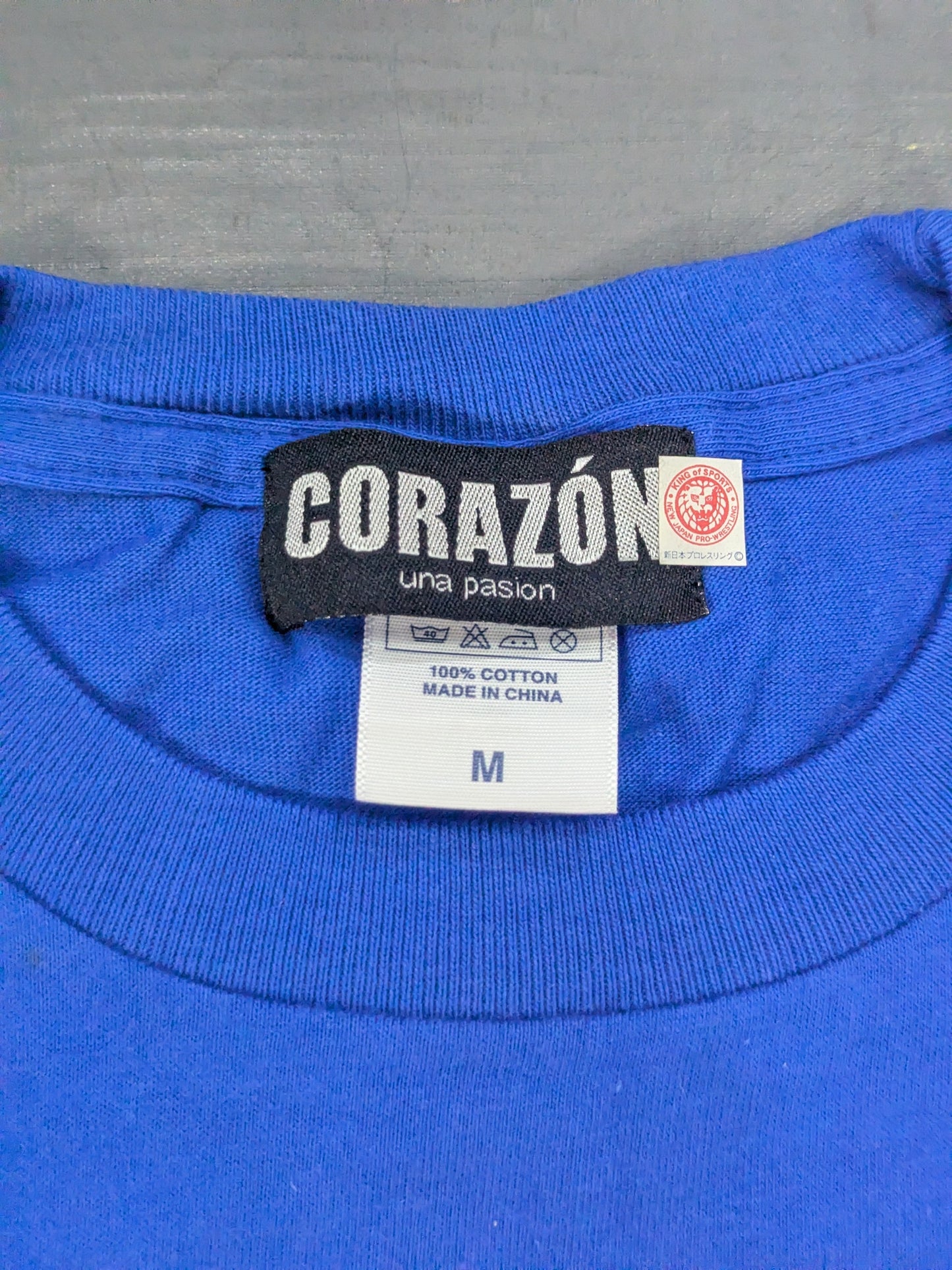 【直筆サイン入り】永田裕志×CORAZON「ANTi aging」イラストTシャツ