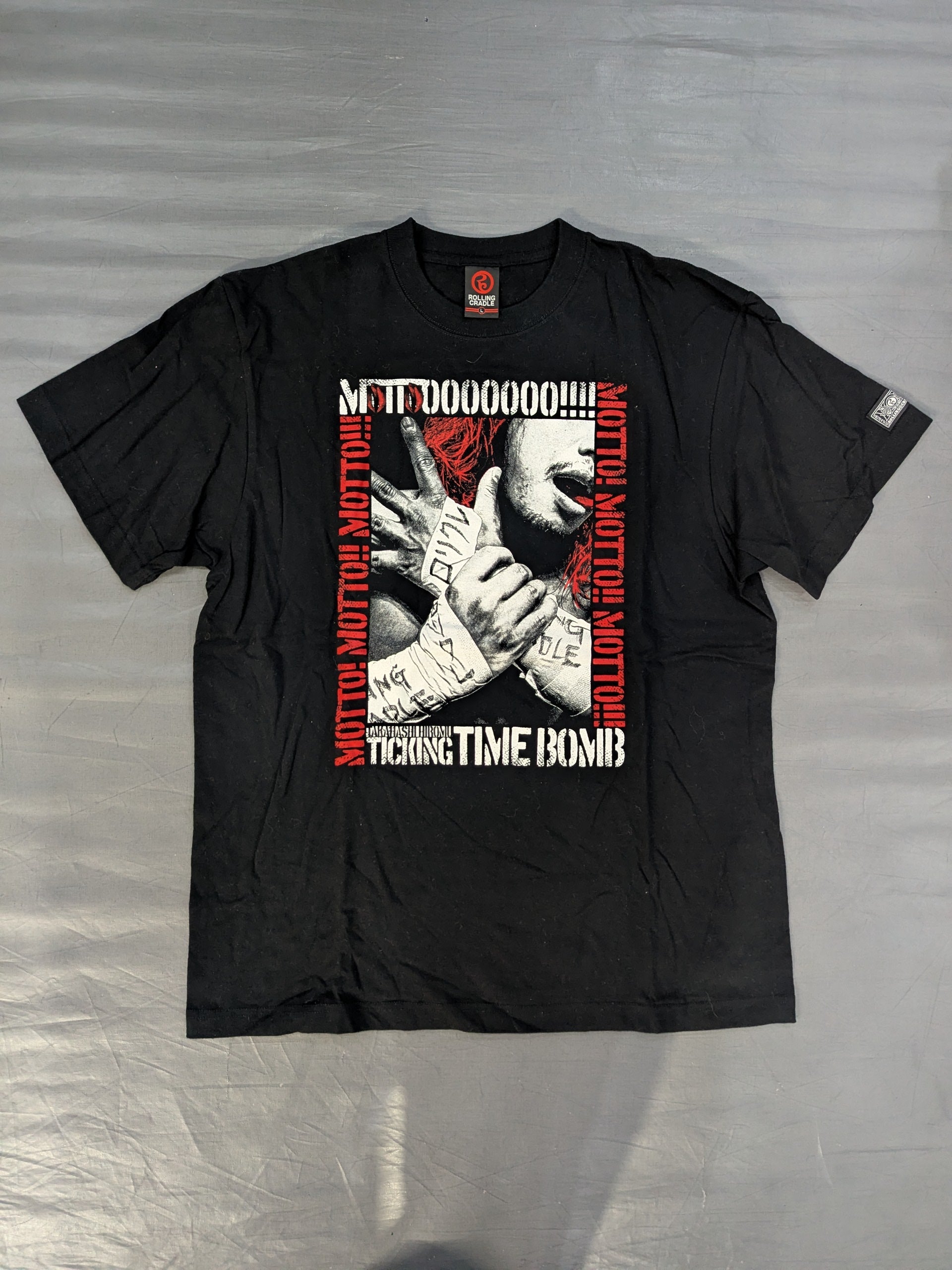 高橋ヒロム×ROLLING CRADLE コラボTシャツ(2022/ブラック) – 闘道館