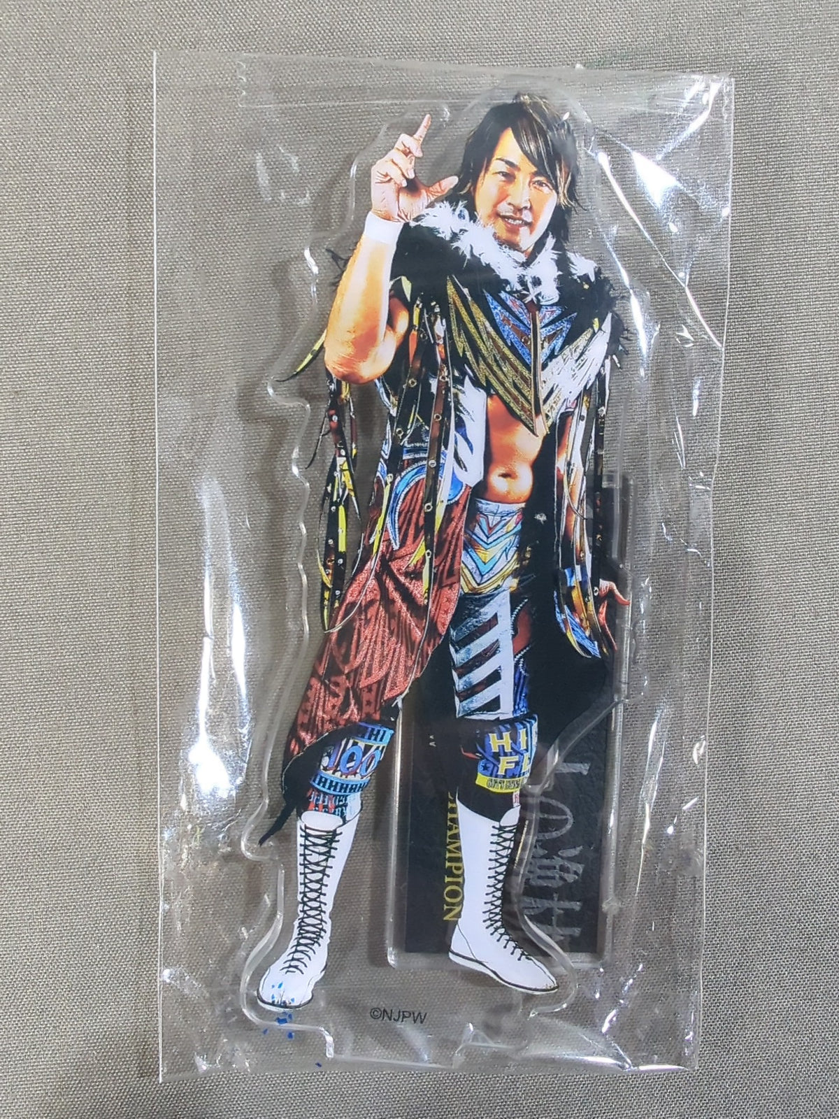 Hiroshi Tanahashi New Japan Pro Wrestling 50th Anniversary Legendary Acrylic Stand