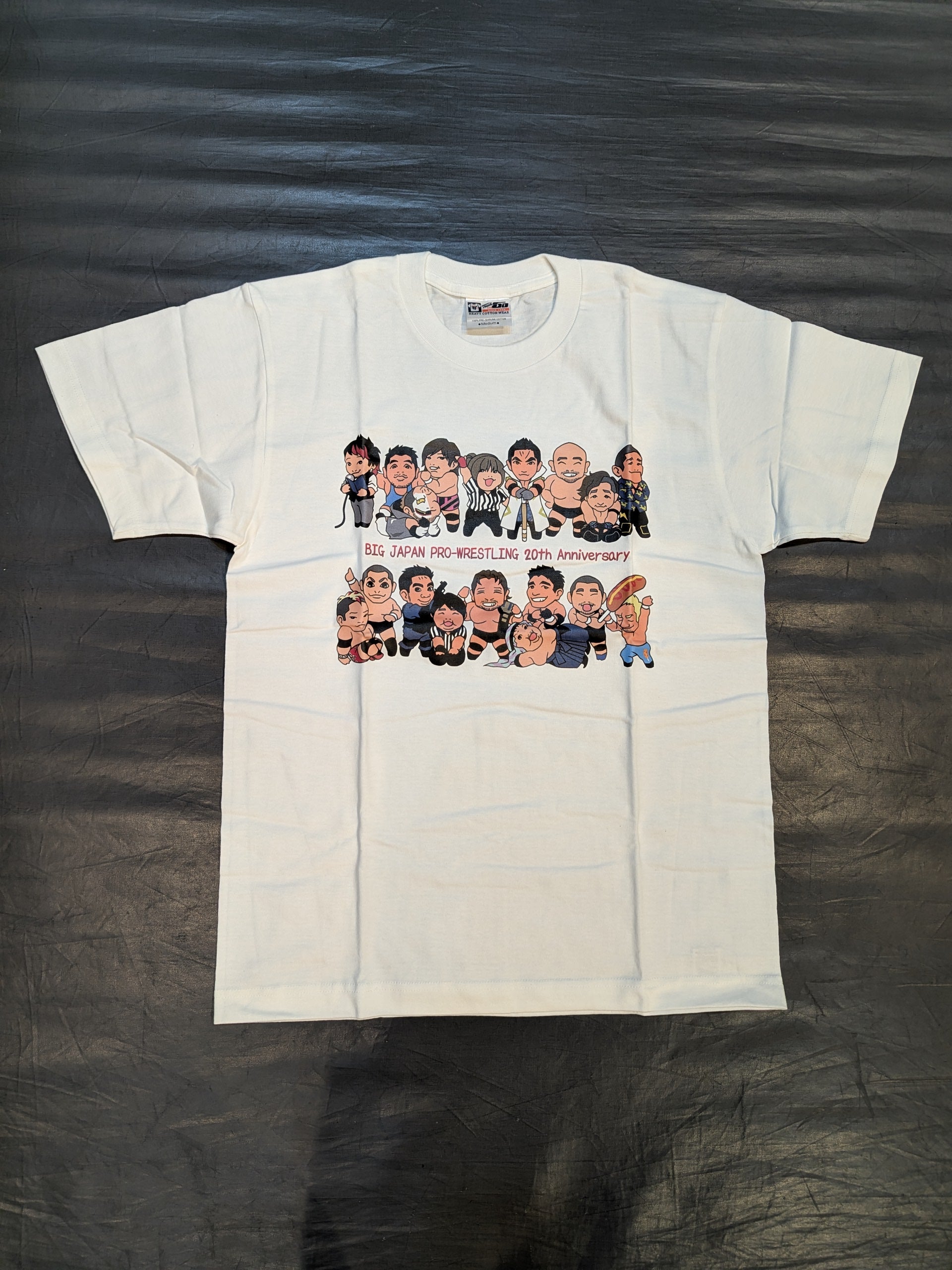 大日本プロレス「20th Anniversary」イラストTシャツ – 闘道館