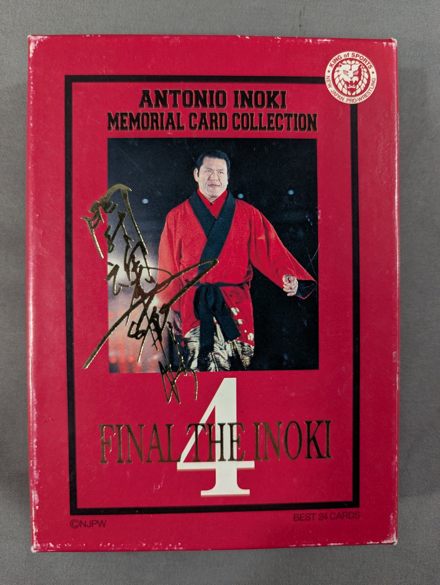Antonio Inoki Memorial Card Collection
