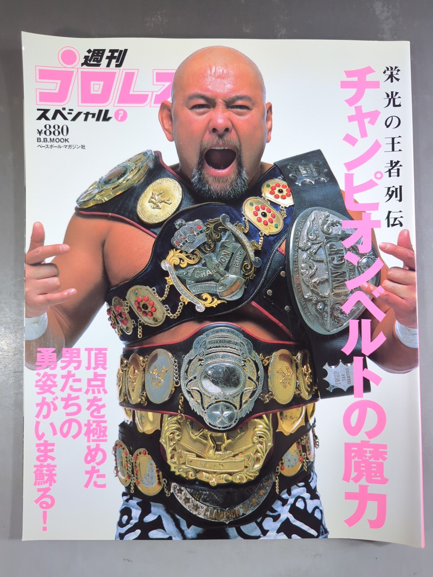 週刊プロレススペシャル7 「チャンピオンベルトの魔力」 – 闘道館