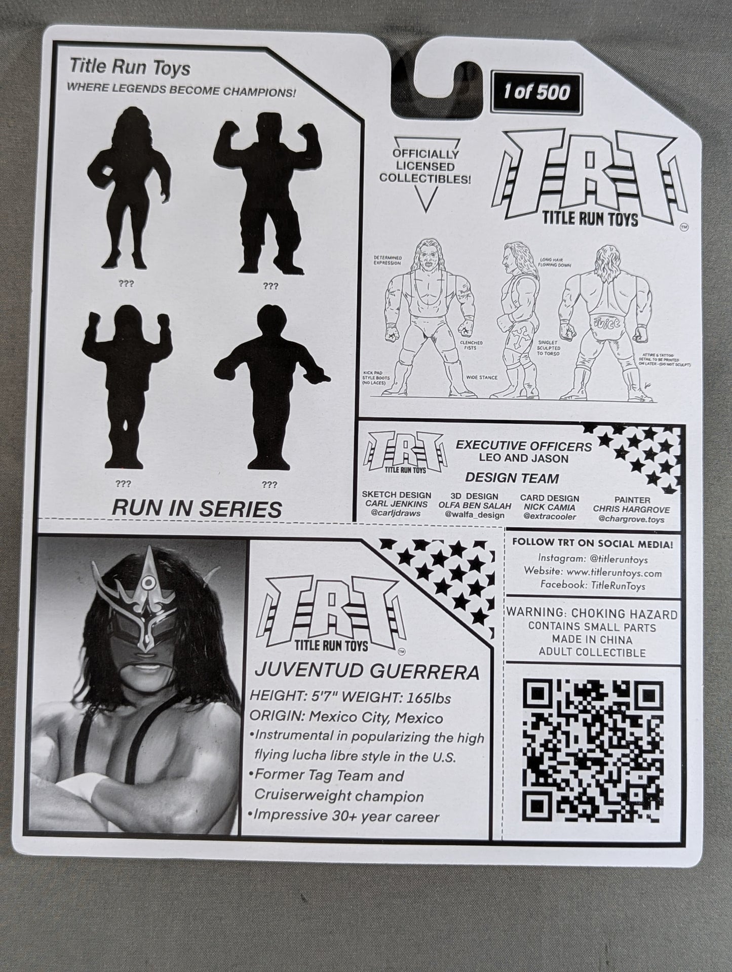 ★ Limited to 500★ Juventu Guerrera (Silver Mask)