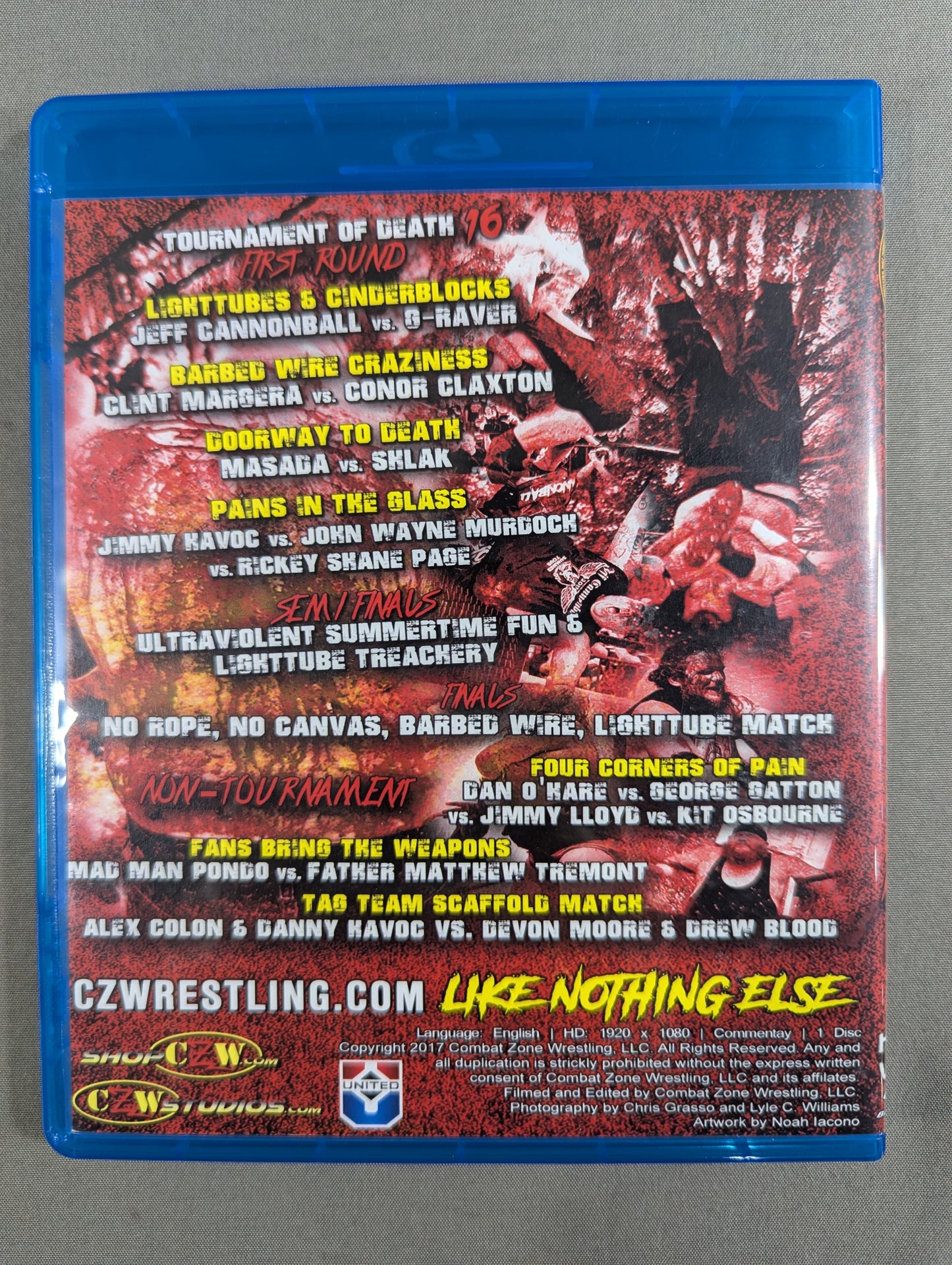 CZW TOURNAMENT OF DEATH 2016