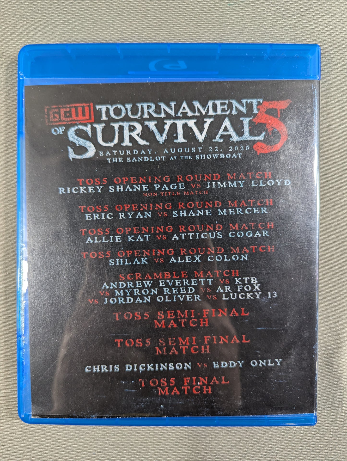 GCW TOURNAMENT OF SURVIVAL 5