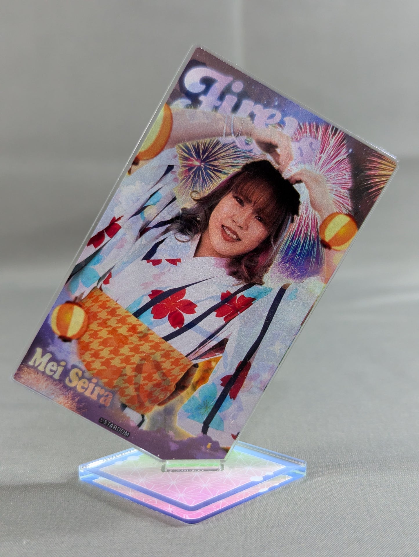 星来芽依 STARDOM CARD PARTY アクリルスタンド 浴衣2024