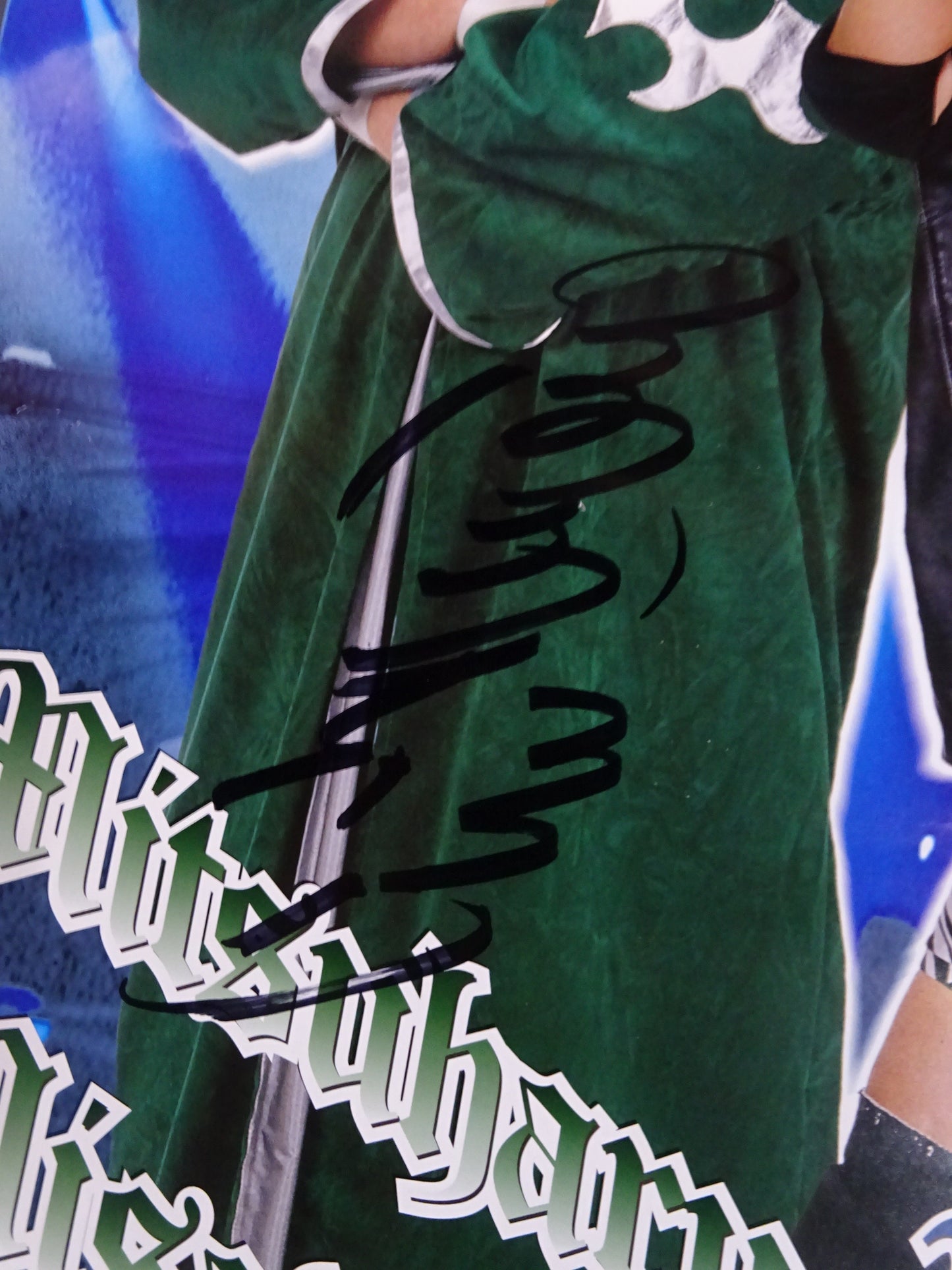 【hand signed autograph】 Mitsuharu Misawa & Yoshinari Ogawa Poster (1)