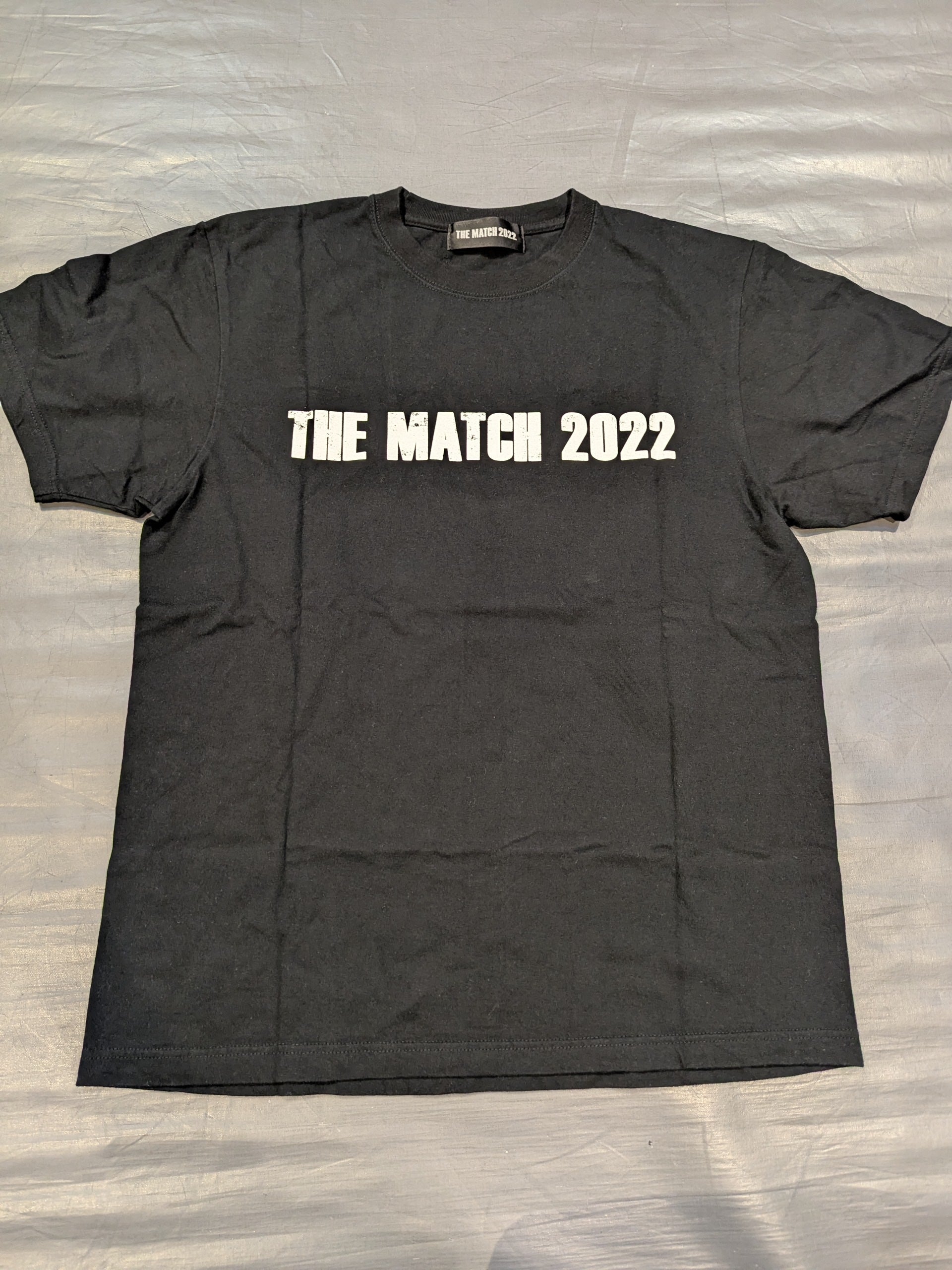 THE MATCH 2022 那須川天心vs武尊 Tシャツ(ブラック) – 闘道館