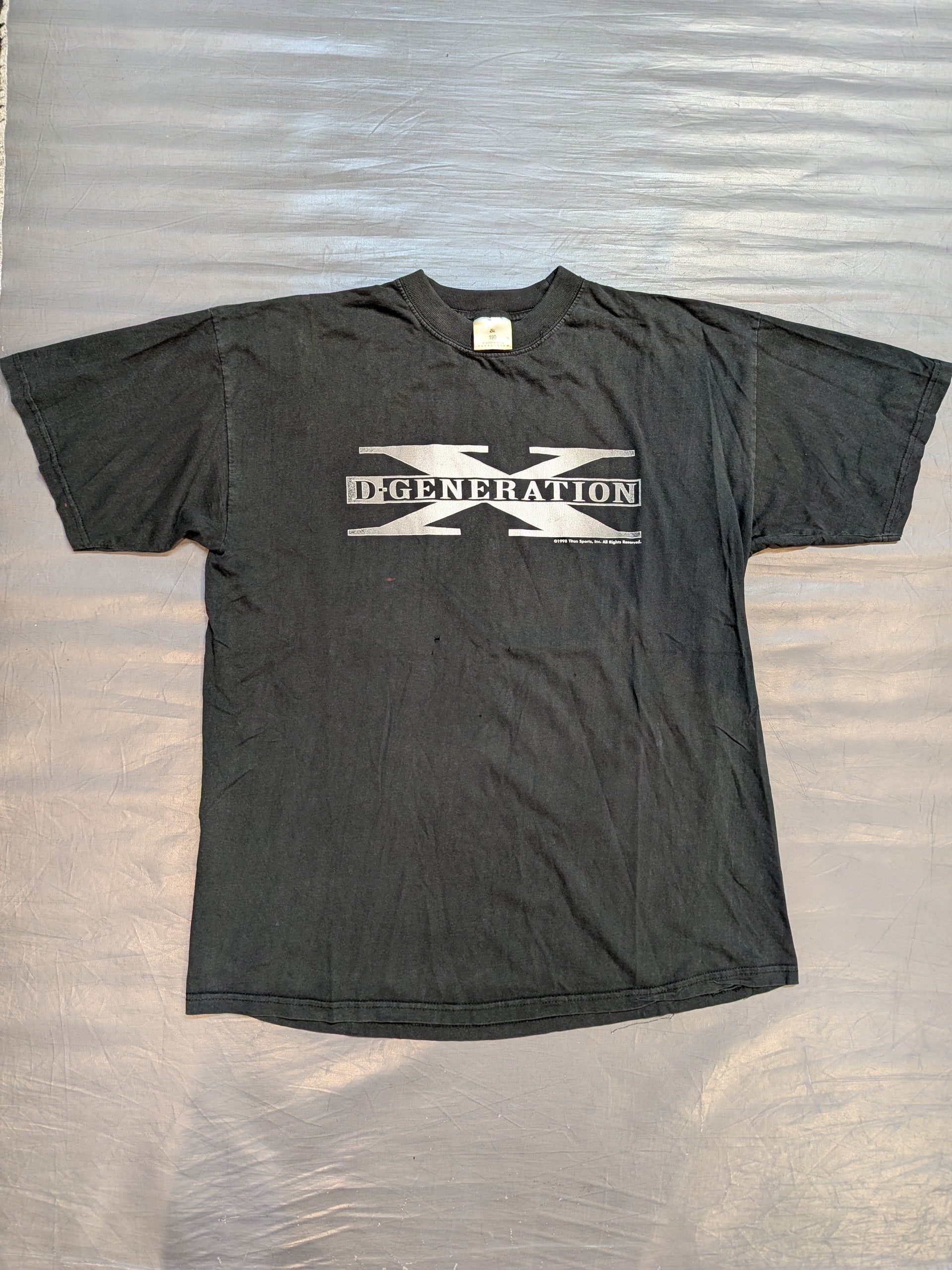 D-GENERATION X T-SHIRT (WWF (1997) / Black) – 闘道館