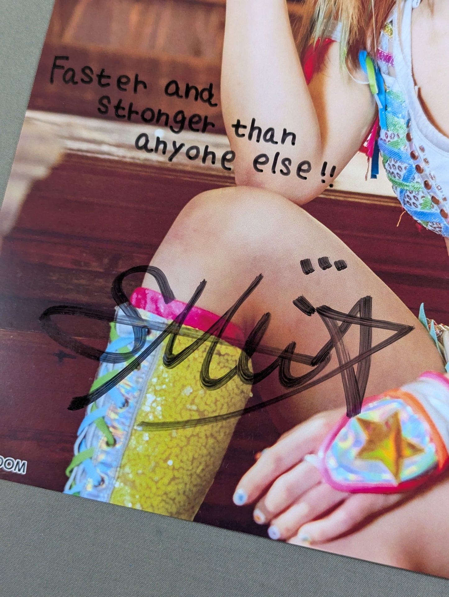 MEI SEIRA hand signed autograph Starda Mu Pro-Photo (B-6)
