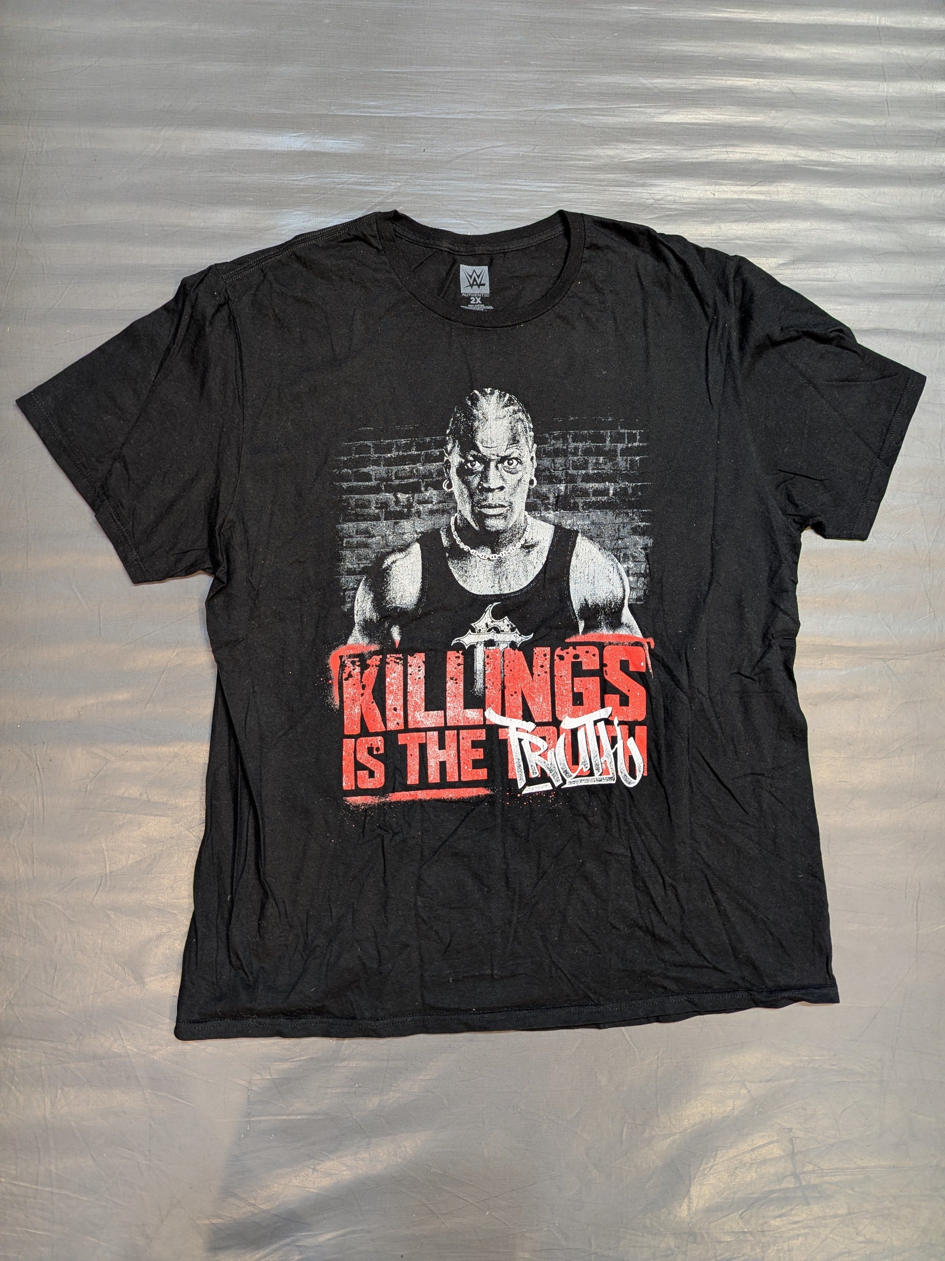 ロン・キリングス「KILLINGS IS THE TRUTH」ピクチャーTシャツ(WWE