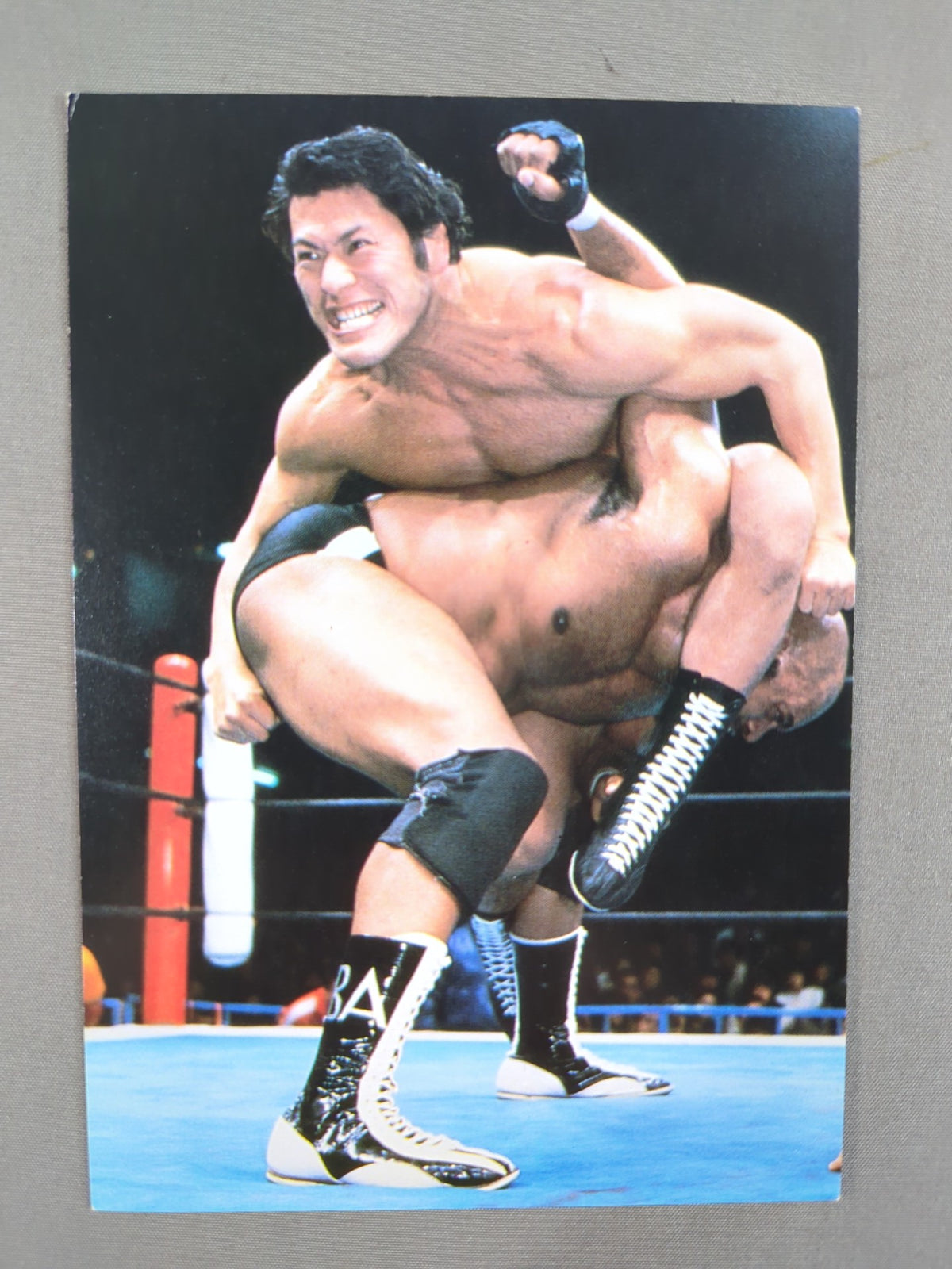 Antonio Inoki Manjigatame Postcard