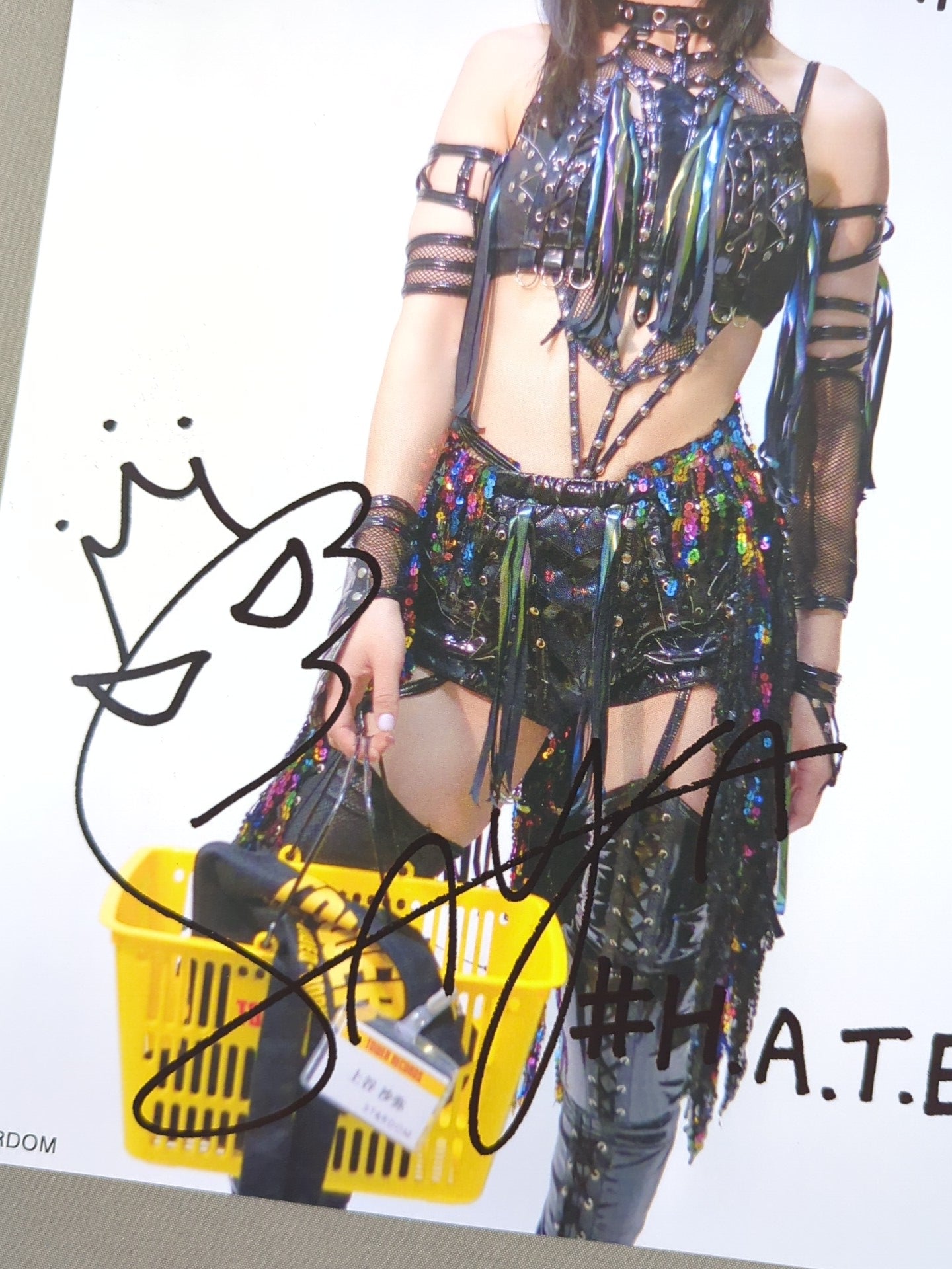 上谷沙弥 スターダム×TOWER RECORDS 2024 Ver.2 ポートレート