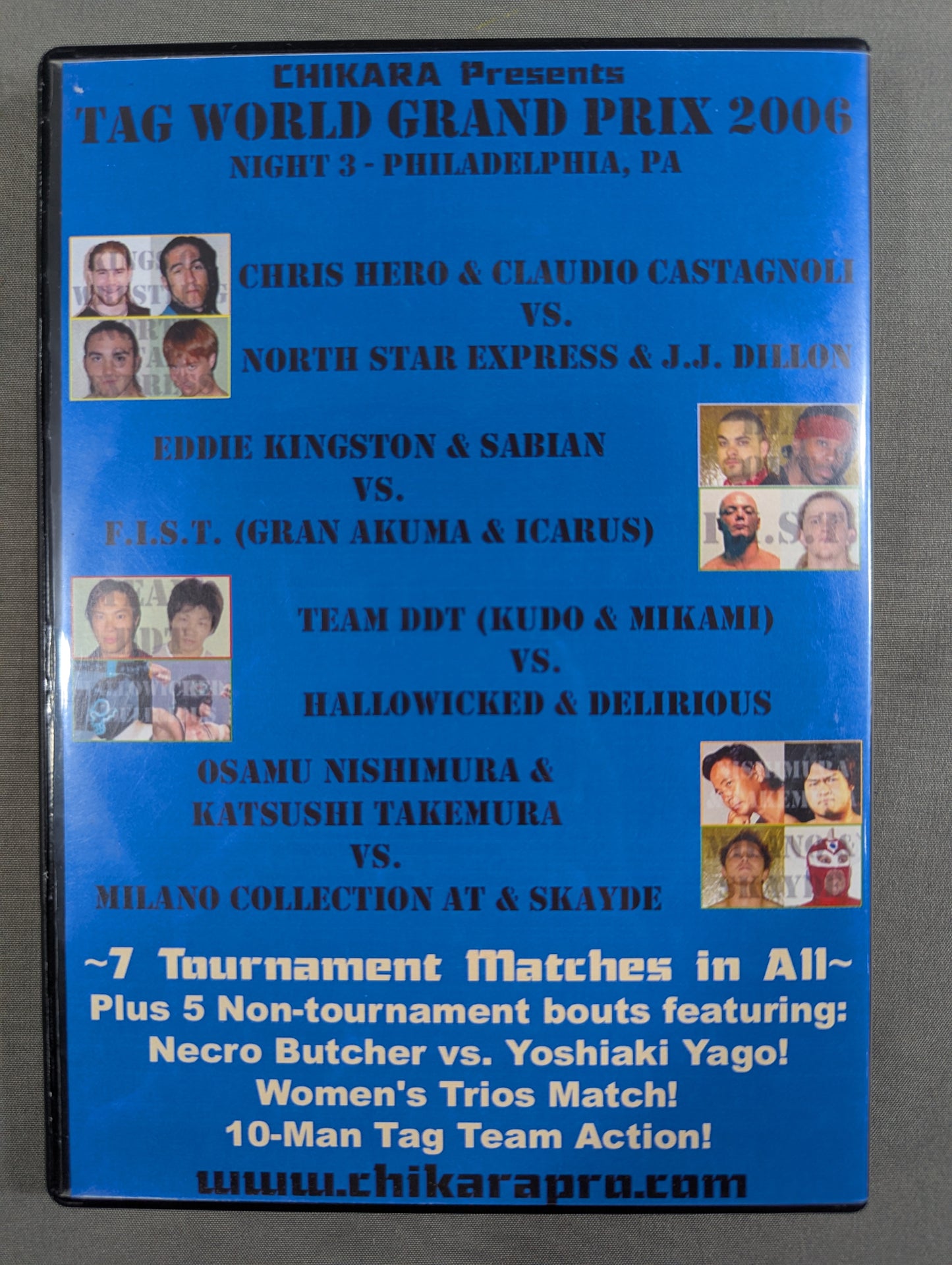 ★TWGP 2006 NIGHT 3★ CHIKARA 2/26/06 PHILADELPHIA, PA