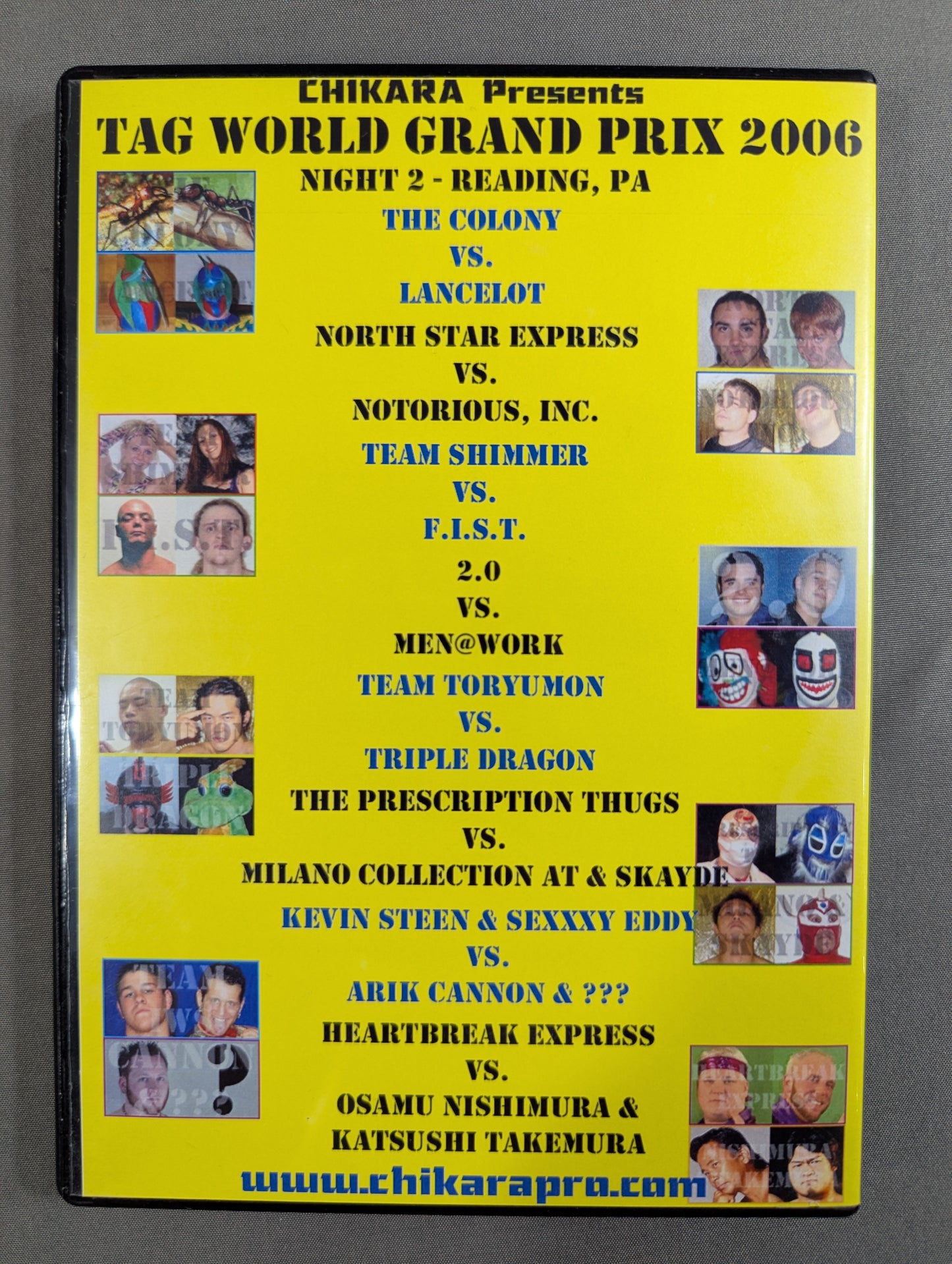 ★TWGP 2006 NIGHT 2★ CHIKARA 2/25/06 READING, PA