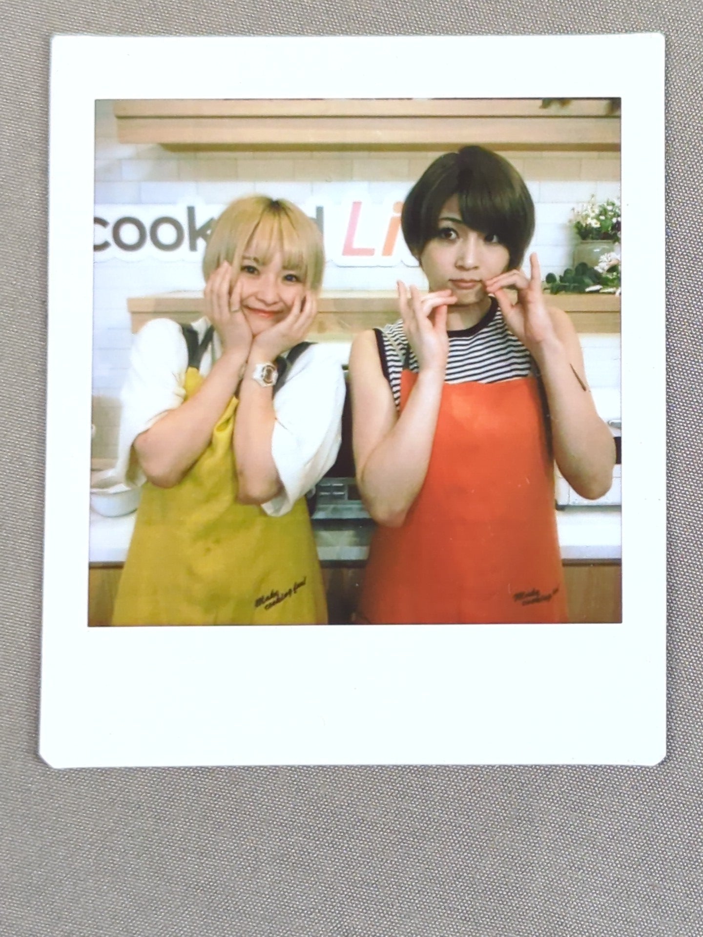 安納サオリ&なつぽい スターダム チェキ(A-1)