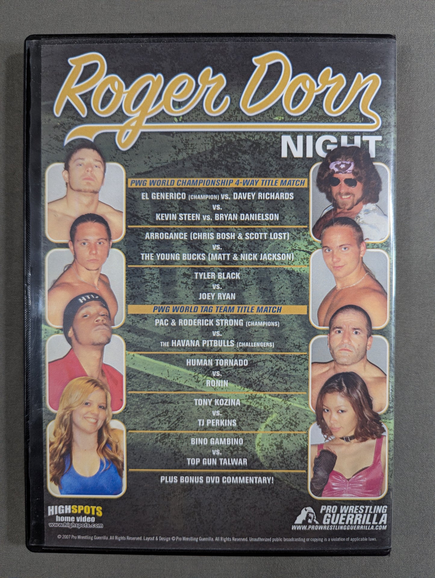 PWG Rogen Done NIGHT