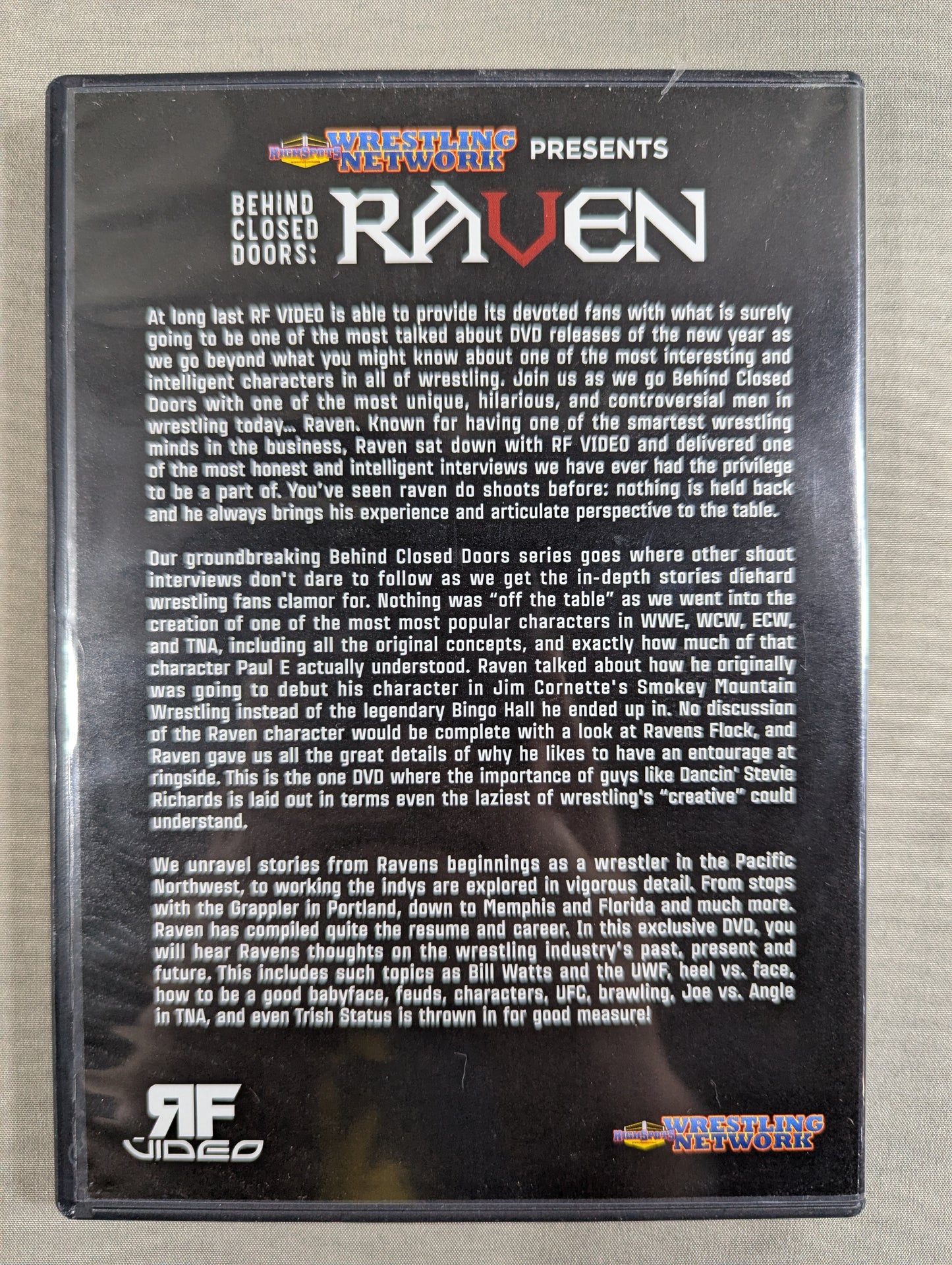 BEHIND CLOSED DOORS RAVEN