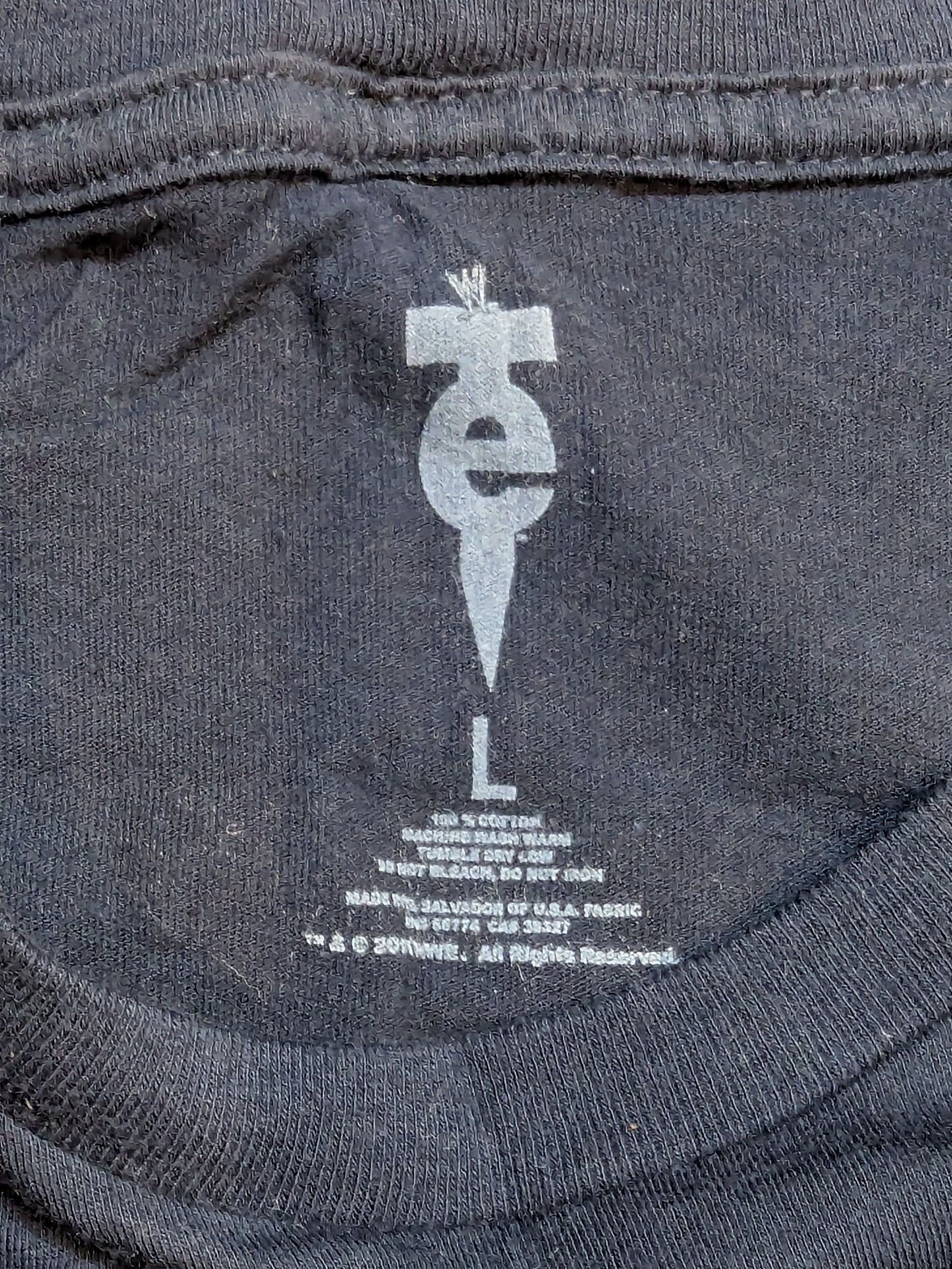 Stone Cold Steve Austin "SCSA" T-shirt (WWE (2011) / Navy)