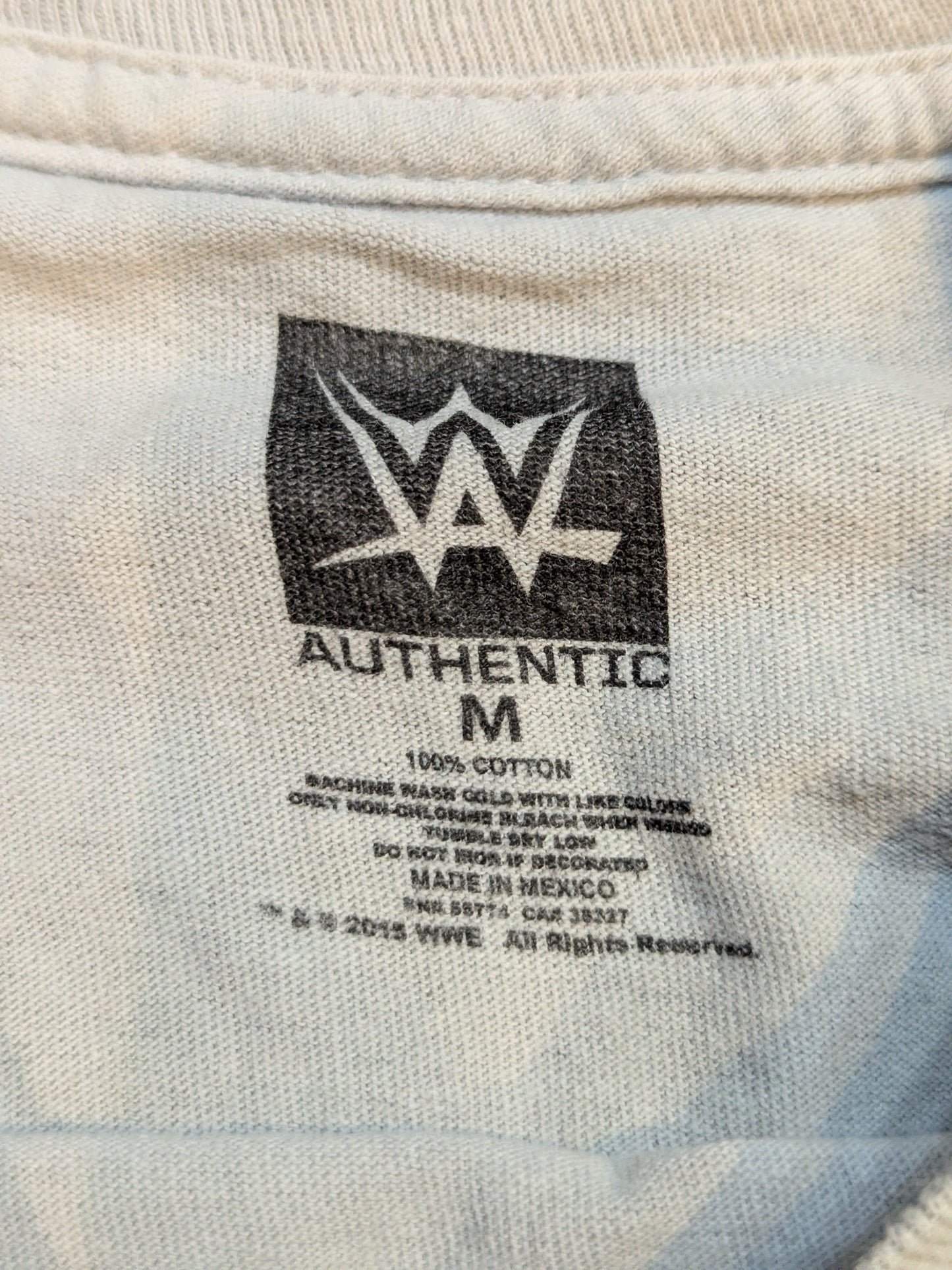 WrestleMania 31 'Triple HvsSting' T-shirt (WWE (2015) / Gray)