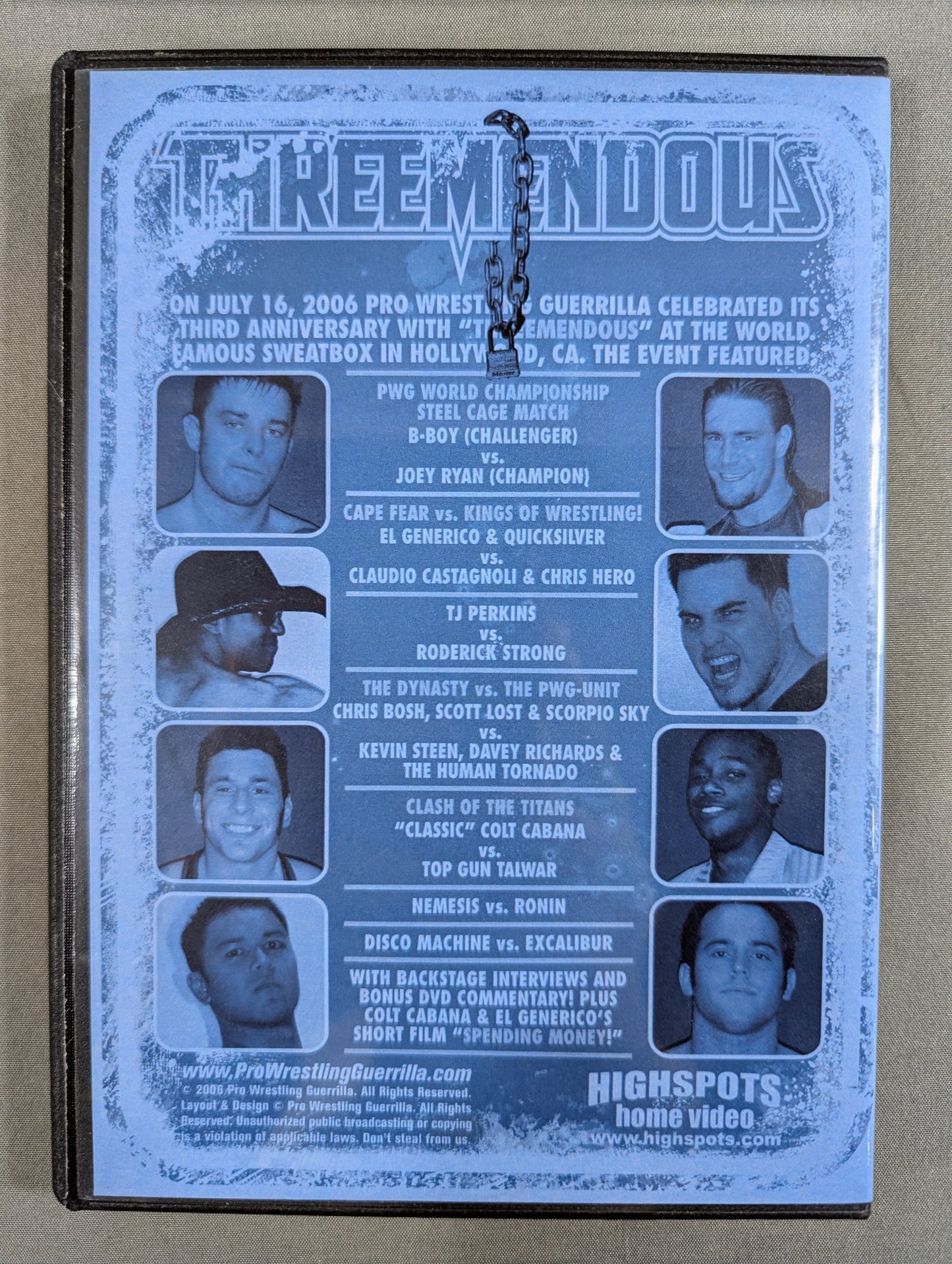 PWG THREEMENDOUS