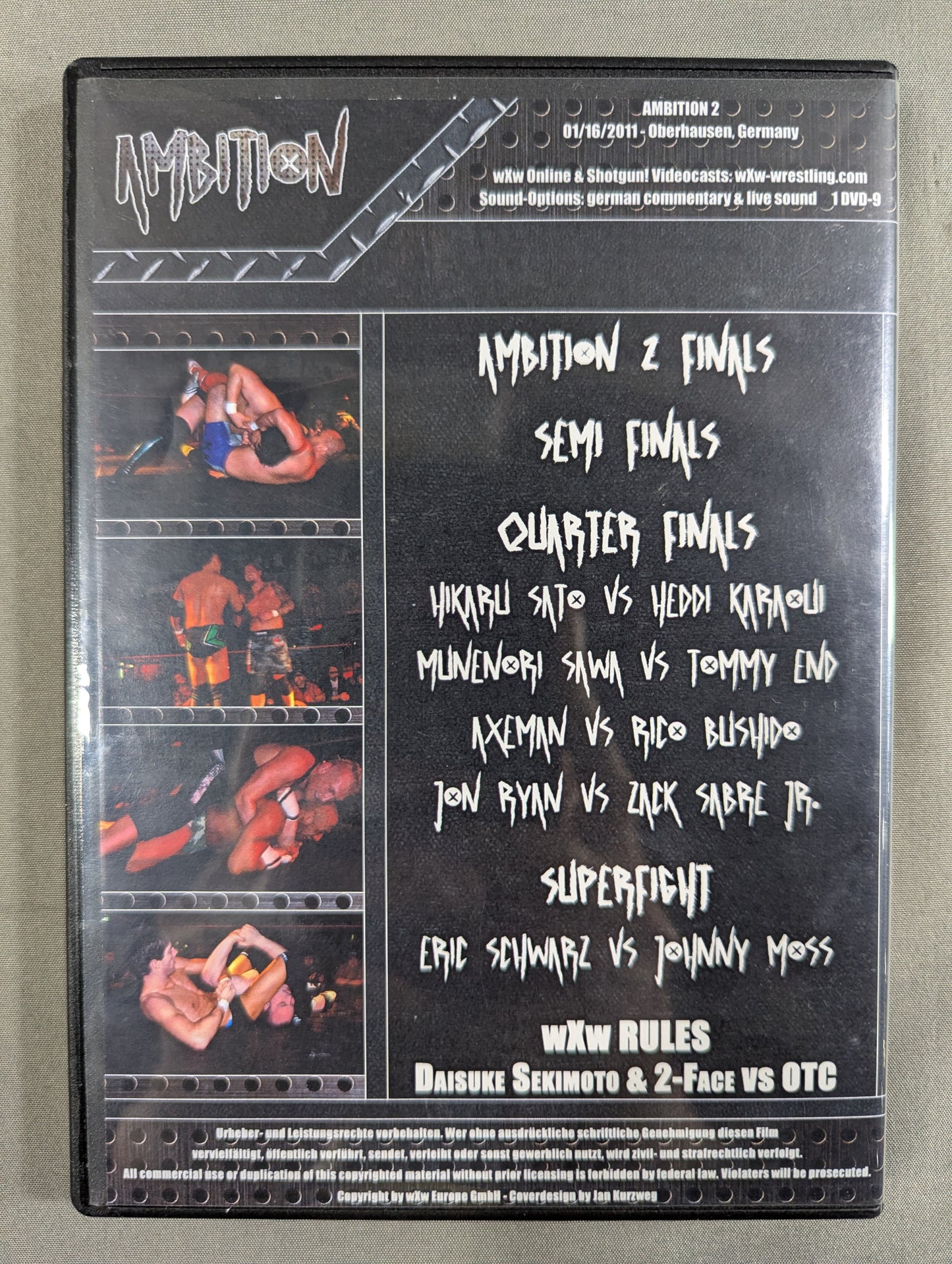 AMBITION 2 ★SHOOT-STYLE PRO ★ Wrestling