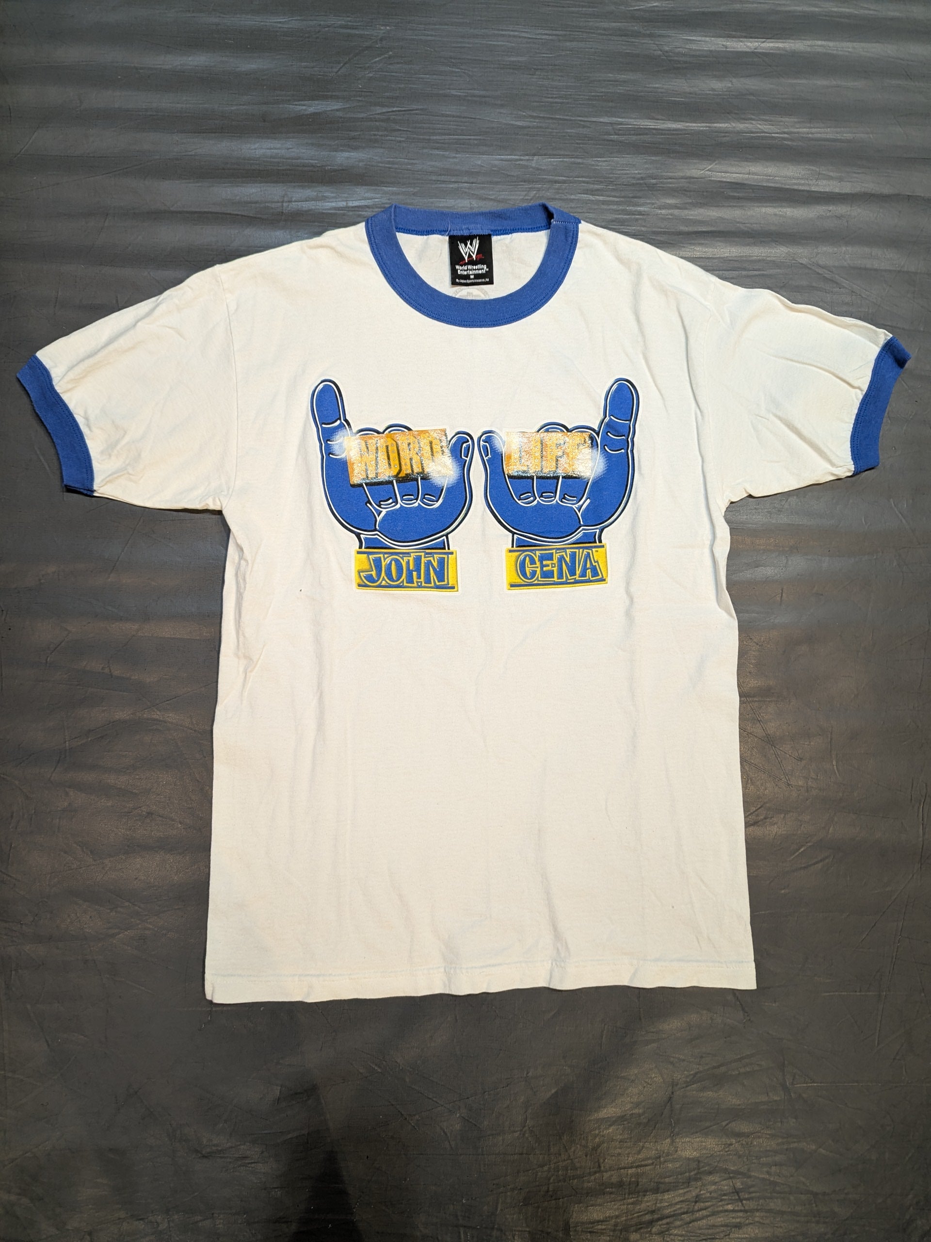 ジョン・シナ「WORD LIFE」Tシャツ(WWE(2003) / ホワイト) – 闘道館