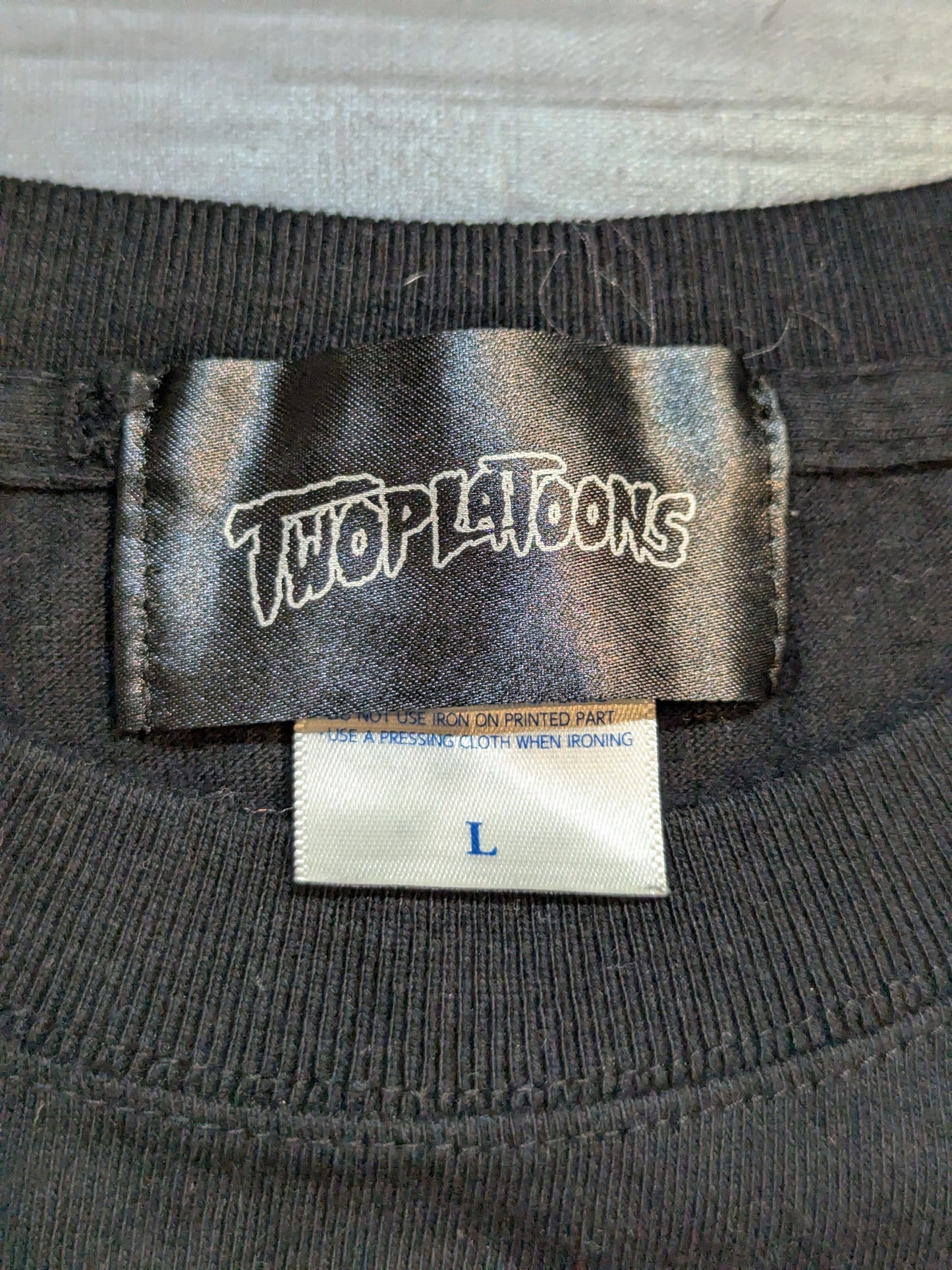 Goldberg × TWOPLATOONS Collaboration T-Shirt (WWE (2017) / Black)