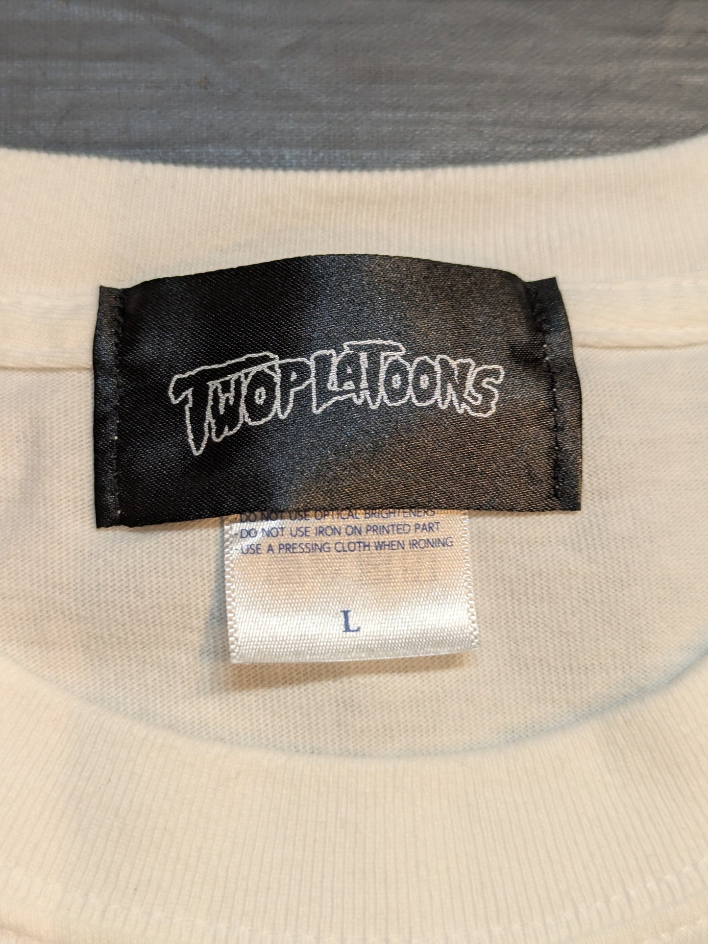 Iron Sheik × TWOPLATOONS Collaboration T-Shirt (White)