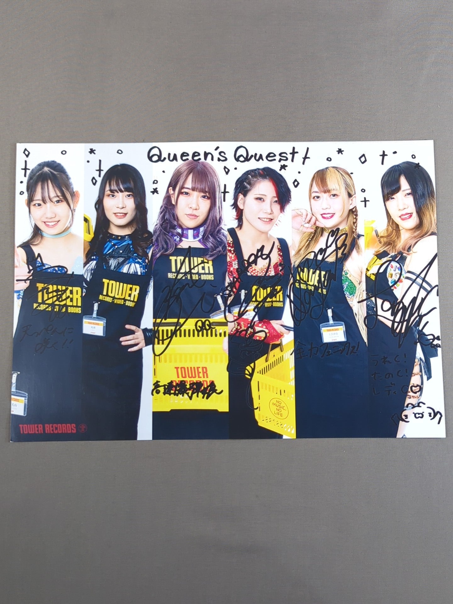 Queen’s Quest スターダム×TOWER RECORDS ポートレート