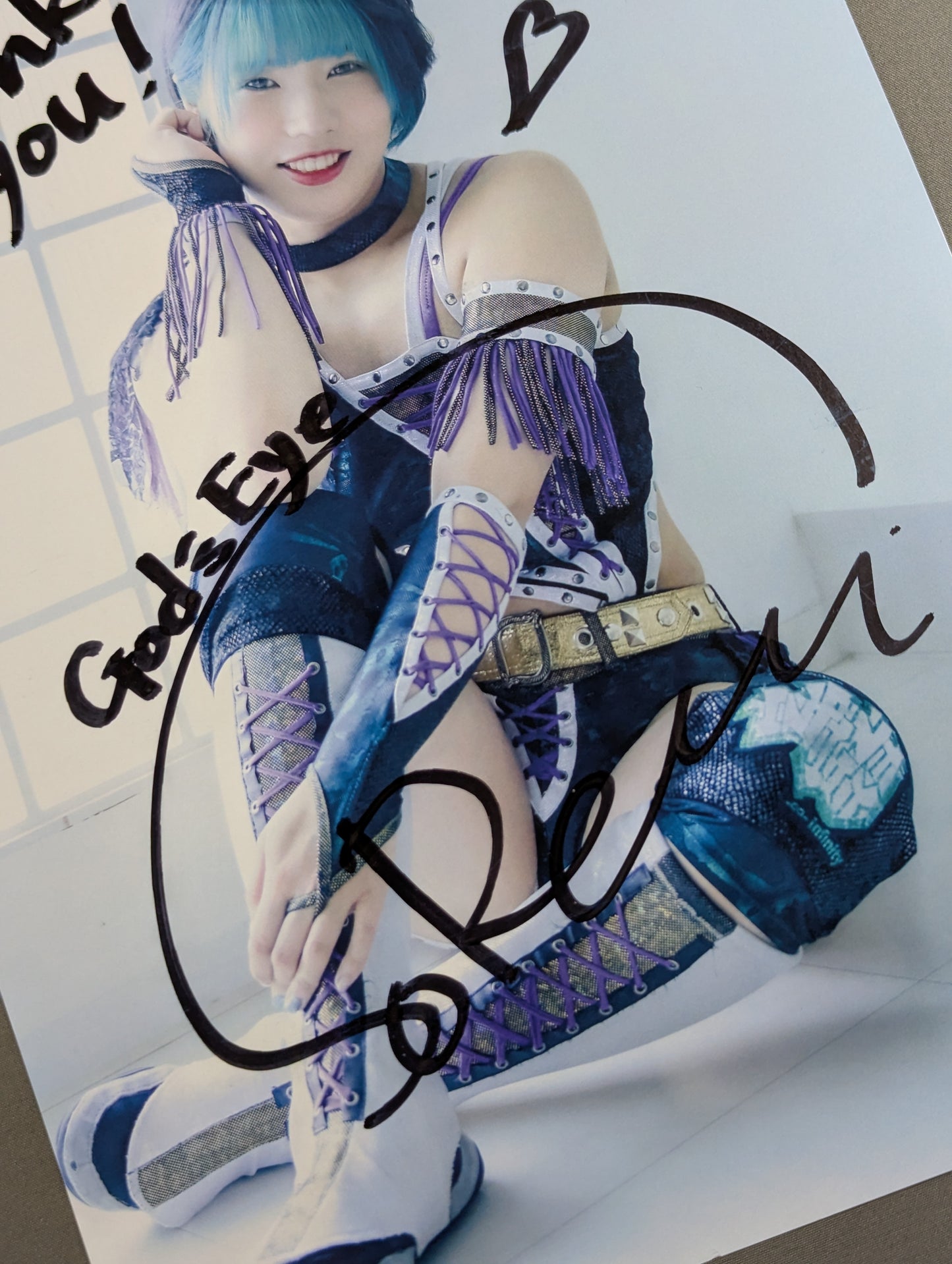 Ami Sohrei hand signed autograph Starda Mu Pro-Photo (F-2)