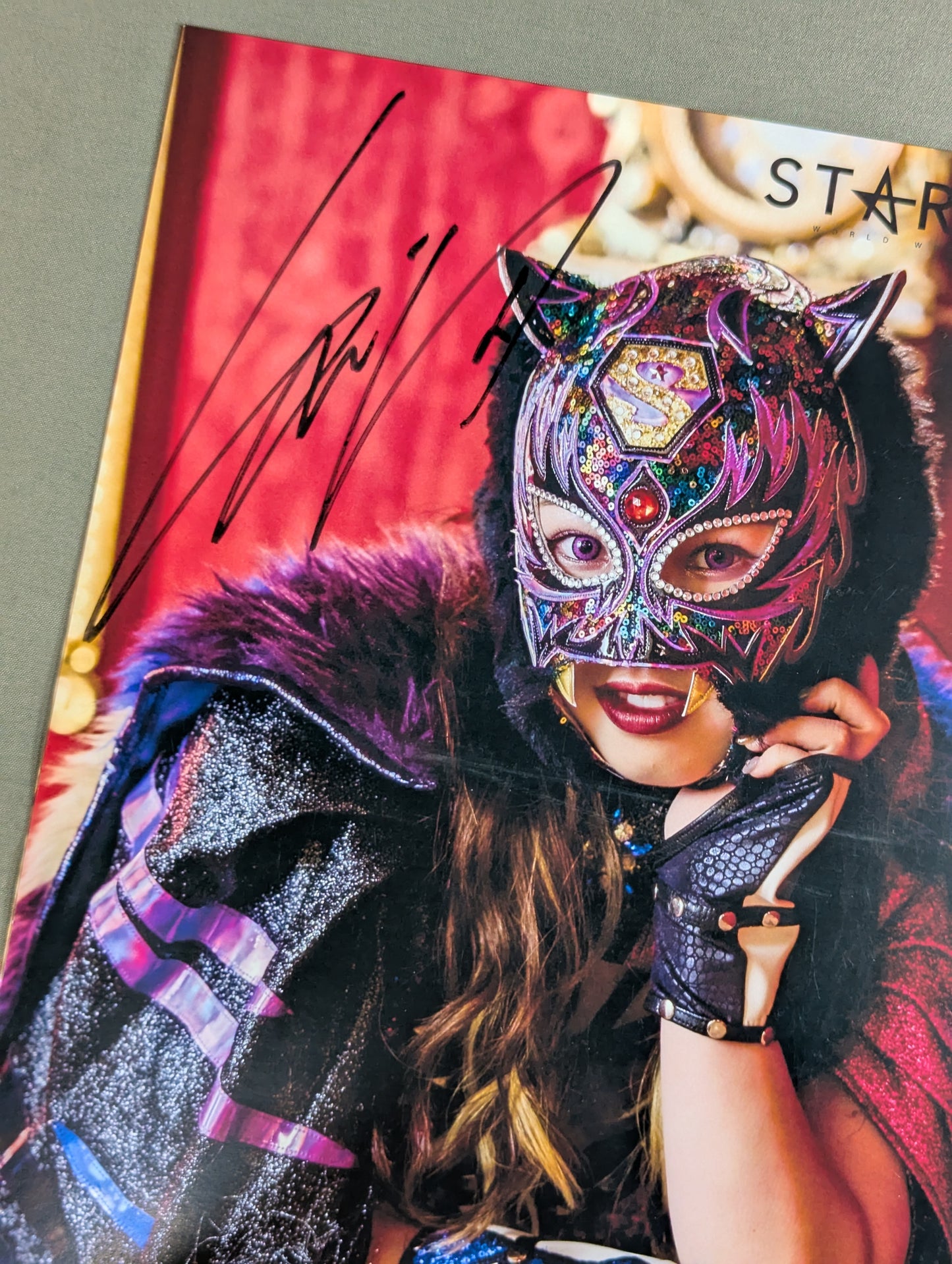 STARLIGHT KID hand signed autograph Starda Mu Pro-Photo (H-8)
