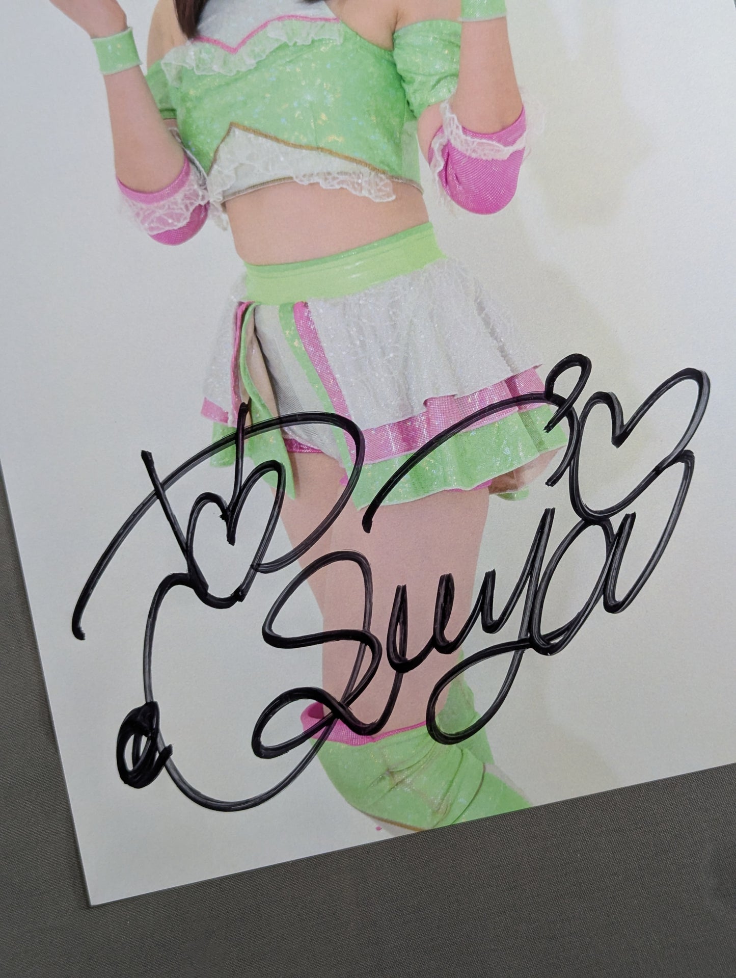 Saya Kamitani hand signed autograph Starda Mu Pro-Photo (D-4)