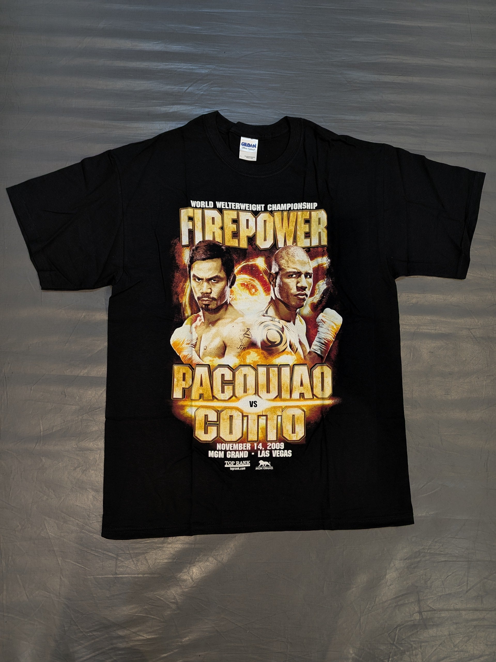 パッキャオVS安保Tシャツ 超RIZIN 3 マニー・パッキャオVS安保瑠輝也 T